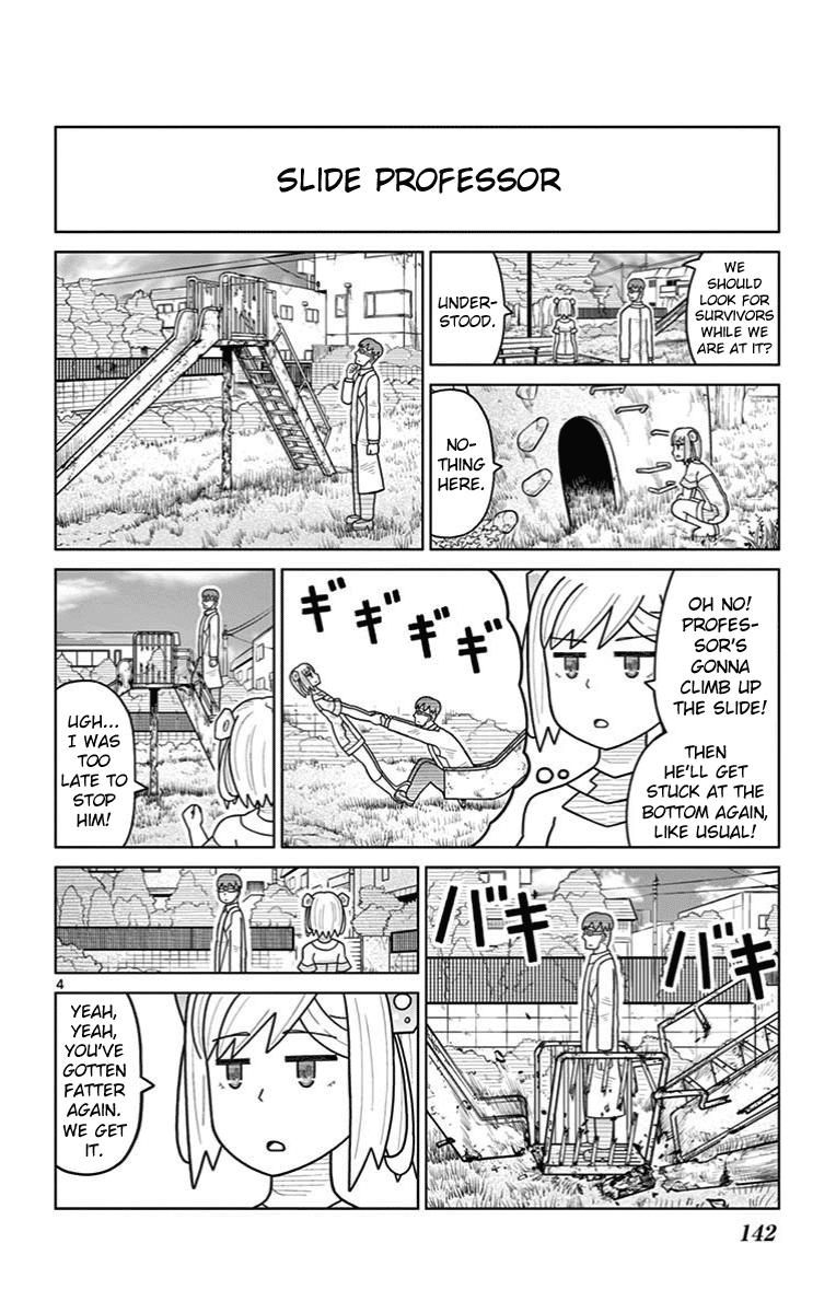 Bocchi Hakase to Robot Shoujo no Zetsubou Teki Utopia Chapter 32 page 4 - Chapter 32: Lonely Professor and Strolling