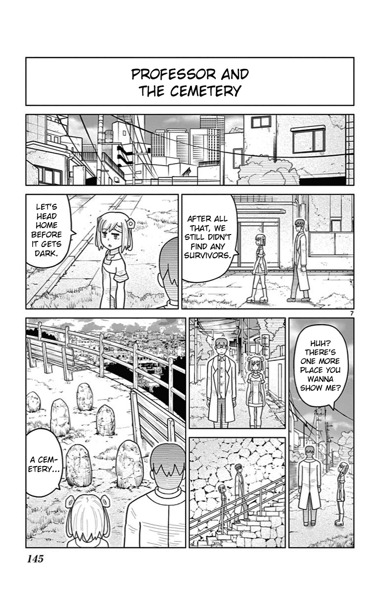 Bocchi Hakase to Robot Shoujo no Zetsubou Teki Utopia Chapter 32 page 7 - Chapter 32: Lonely Professor and Strolling