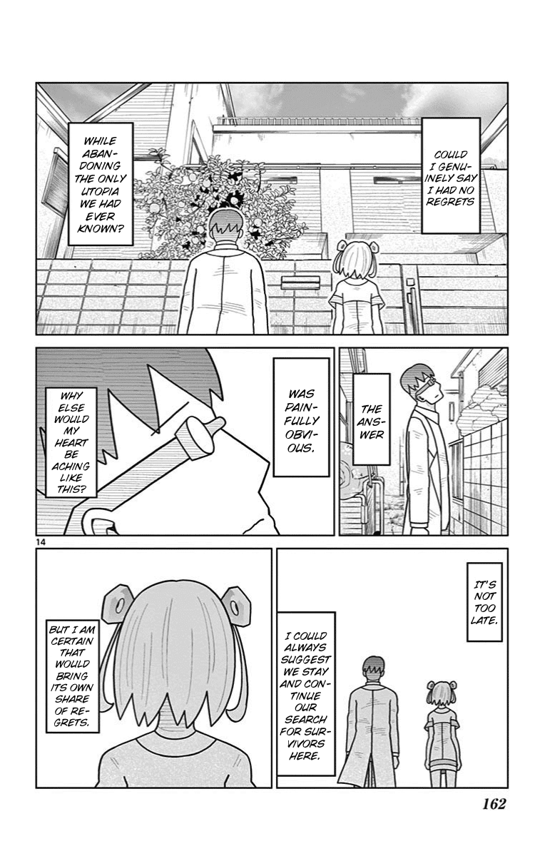 Bocchi Hakase to Robot Shoujo no Zetsubou Teki Utopia Chapter 33 page 18 - Chapter 33: Lonely Professor and Partings [END]