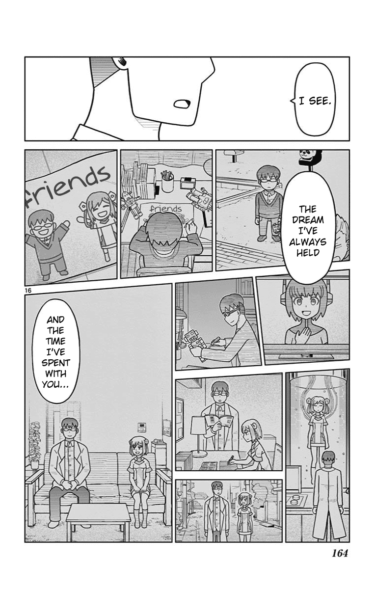 Bocchi Hakase to Robot Shoujo no Zetsubou Teki Utopia Chapter 33 page 20 - Chapter 33: Lonely Professor and Partings [END]
