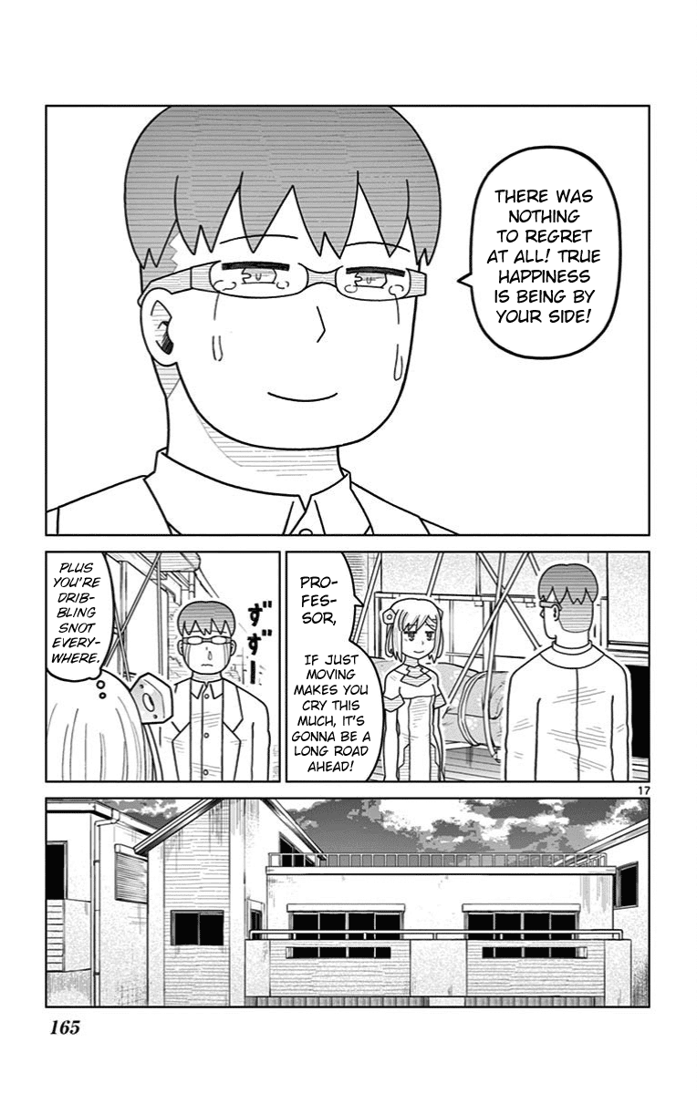 Bocchi Hakase to Robot Shoujo no Zetsubou Teki Utopia Chapter 33 page 21 - Chapter 33: Lonely Professor and Partings [END]