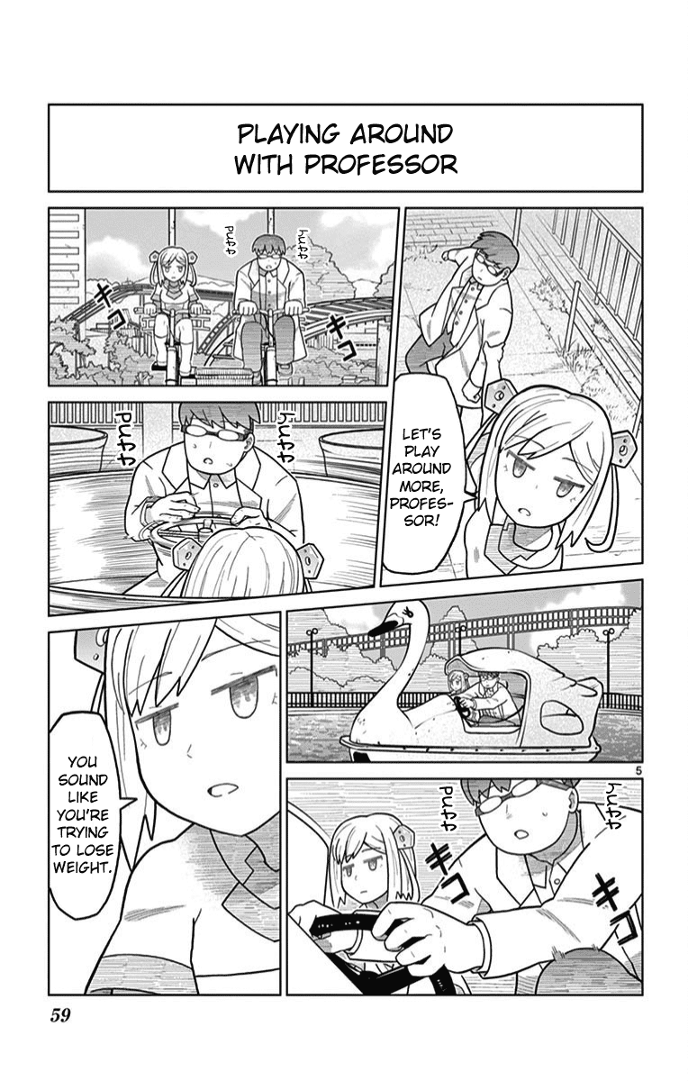 Bocchi Hakase to Robot Shoujo no Zetsubou Teki Utopia Chapter 5 page 5 - Chapter 5: Lonely Professor and the Amusement Park