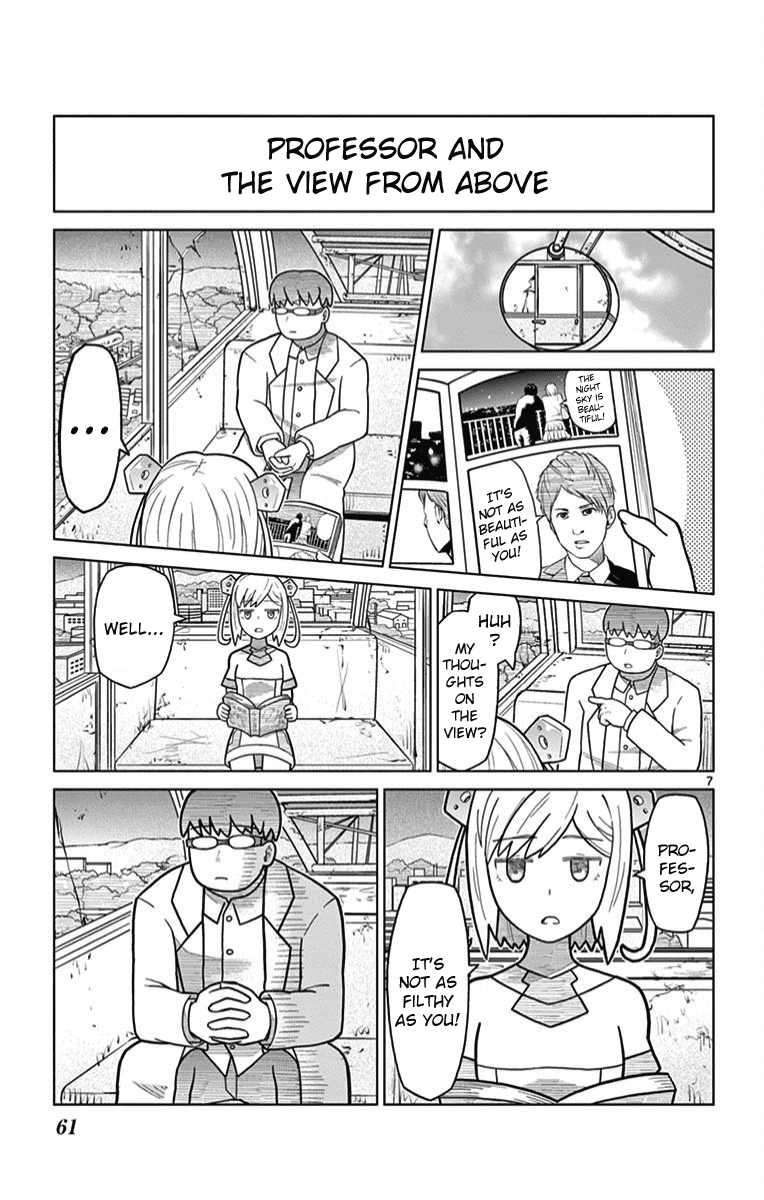 Bocchi Hakase to Robot Shoujo no Zetsubou Teki Utopia Chapter 5 page 7 - Chapter 5: Lonely Professor and the Amusement Park