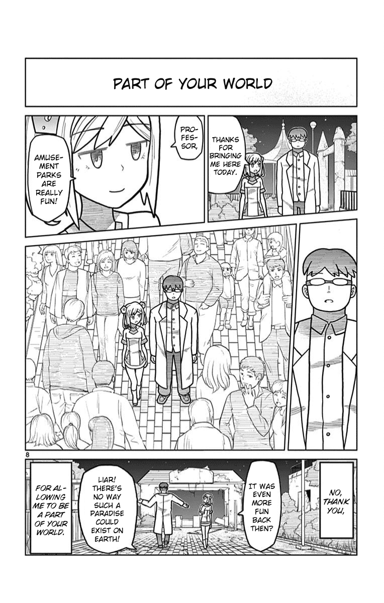 Bocchi Hakase to Robot Shoujo no Zetsubou Teki Utopia Chapter 5 page 8 - Chapter 5: Lonely Professor and the Amusement Park