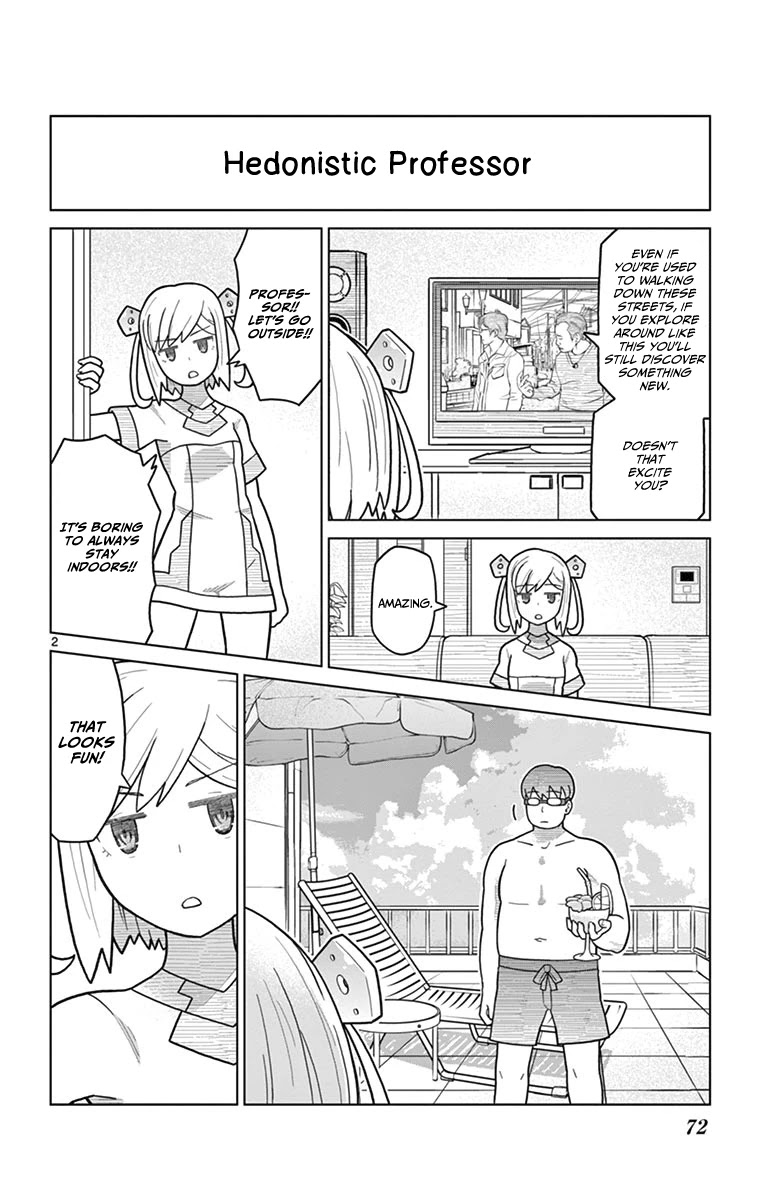 Bocchi Hakase to Robot Shoujo no Zetsubou Teki Utopia Chapter 7 page 3 - Chapter 7: Lonely Professor and Exploration