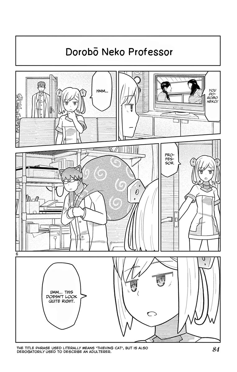 Bocchi Hakase to Robot Shoujo no Zetsubou Teki Utopia Chapter 8 page 7 - Chapter 8: Lonely Professor’s Past and Present