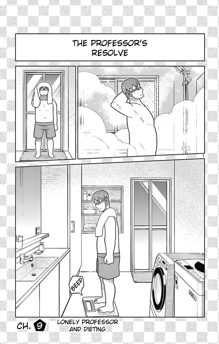 Bocchi Hakase to Robot Shoujo no Zetsubou Teki Utopia Chapter 9 page 1 - Chapter 9: Lonely Professor and Dieting
