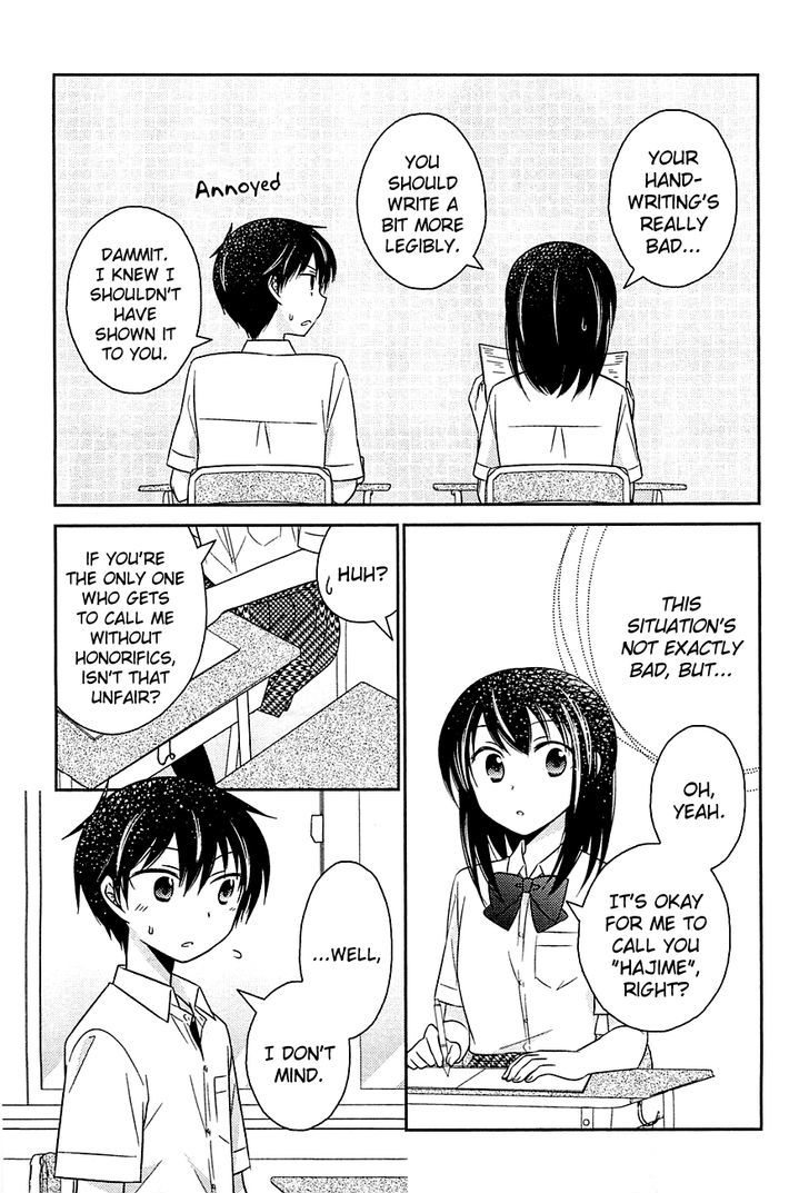 Bocchi na Bokura no Renai Jijou Chapter 6 page 9 - Chapter 6 : Chapter 6