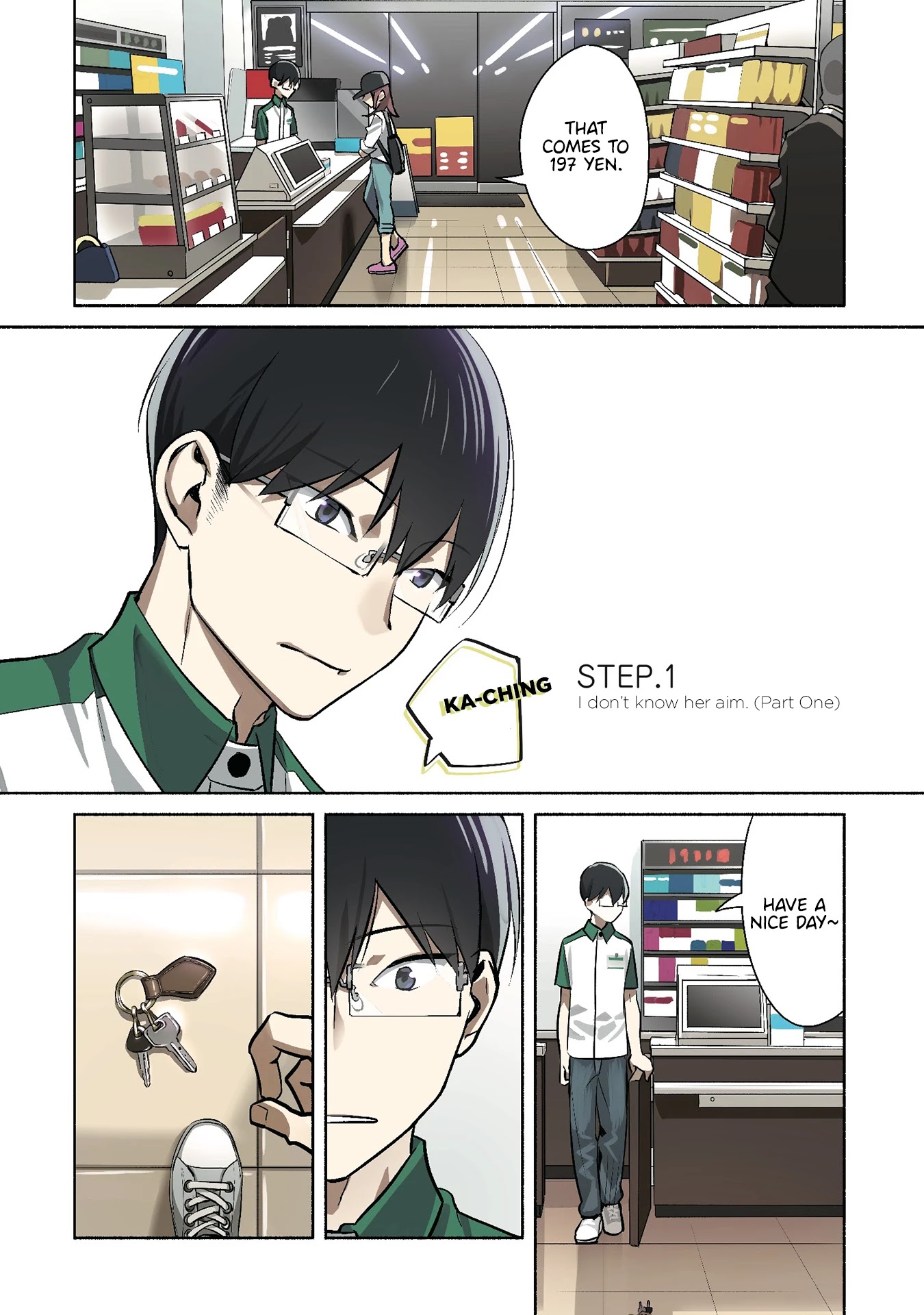 Bocchi no Boku ni Kyousei Kanojo ga Yattekita Chapter 1.1 page 1 - Chapter 1.1: I don't know her aim. <Part 1>