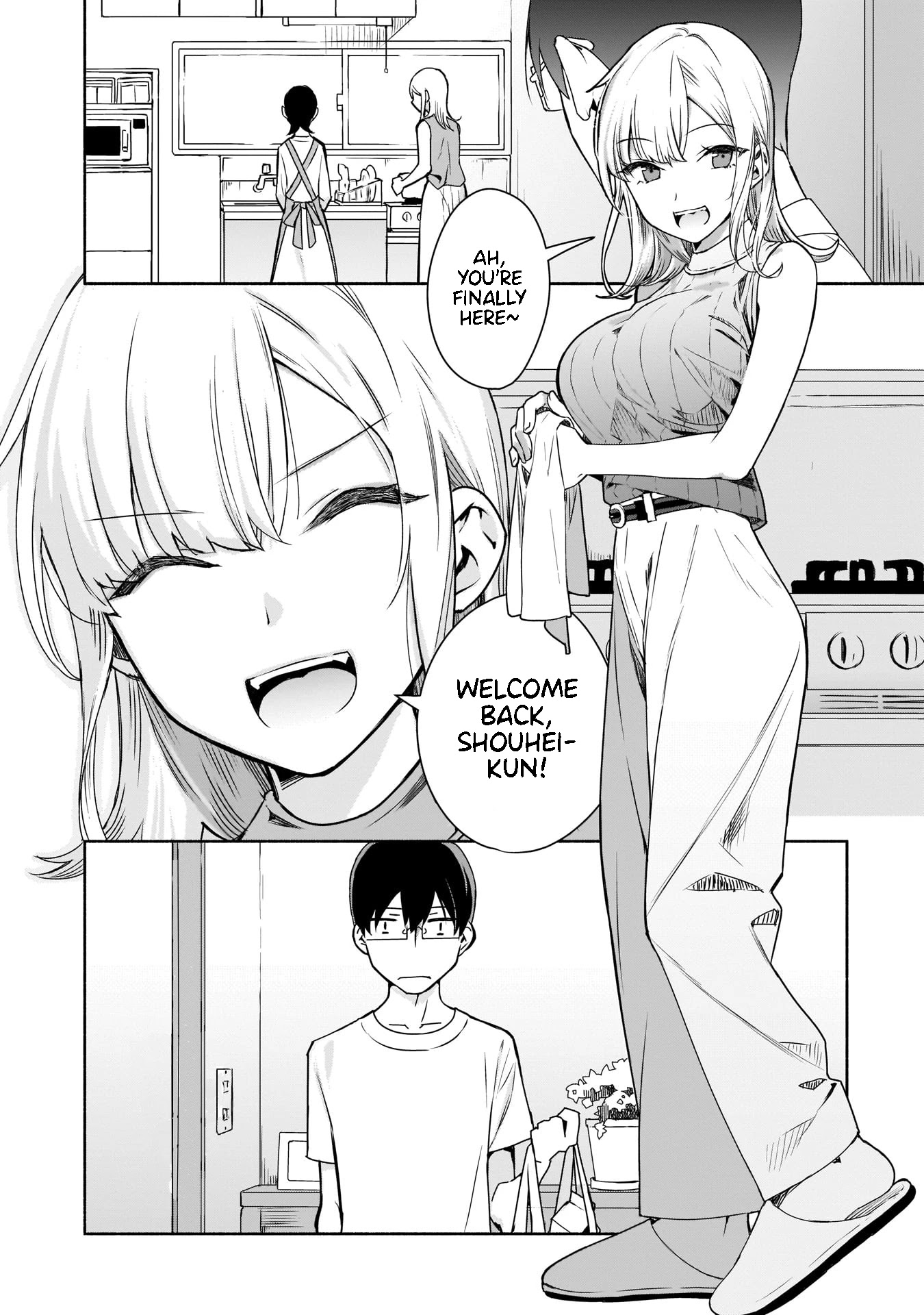 Bocchi no Boku ni Kyousei Kanojo ga Yattekita Chapter 1.1 page 12 - Chapter 1.1: I don't know her aim. <Part 1>