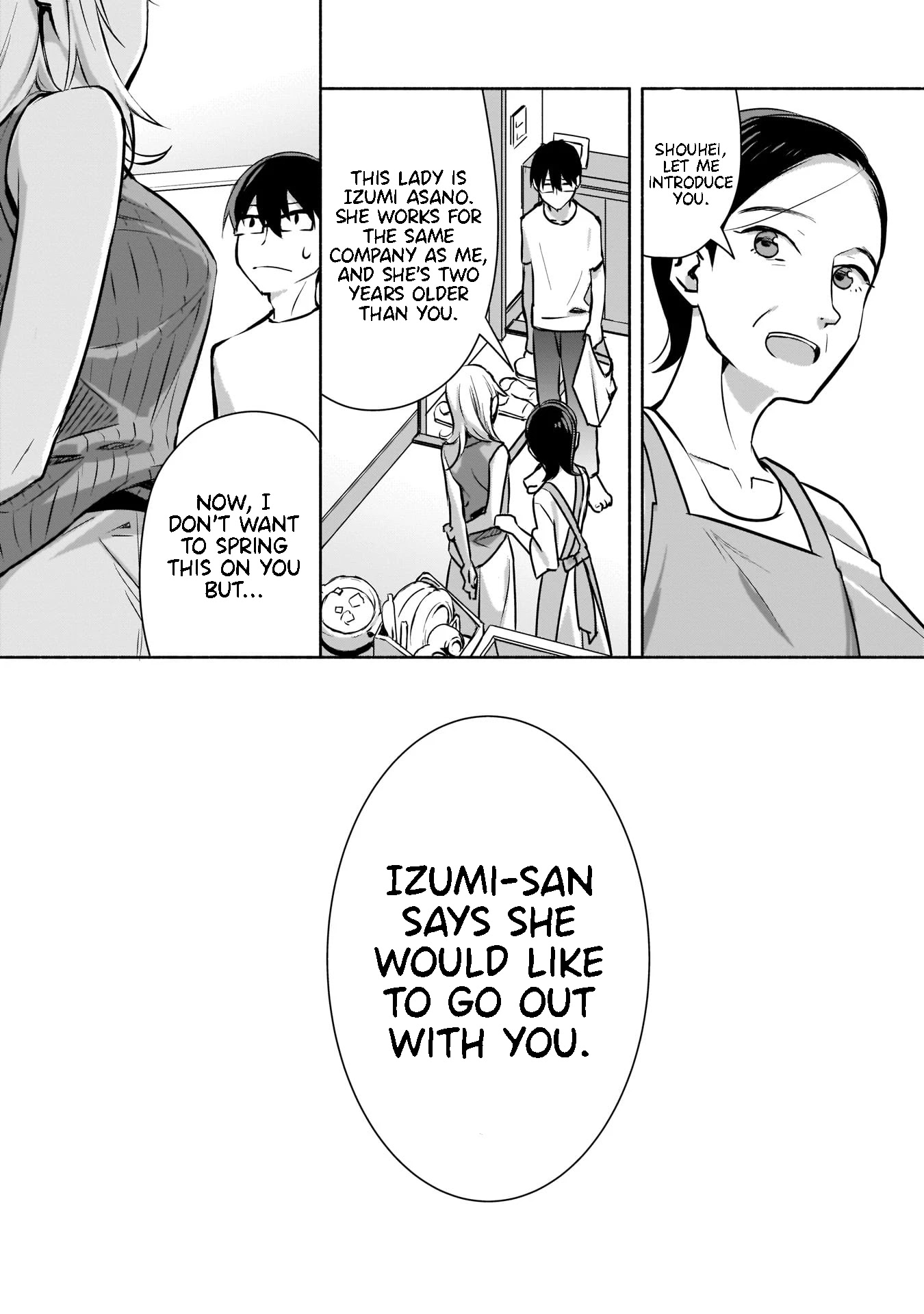Bocchi no Boku ni Kyousei Kanojo ga Yattekita Chapter 1.1 page 13 - Chapter 1.1: I don't know her aim. <Part 1>