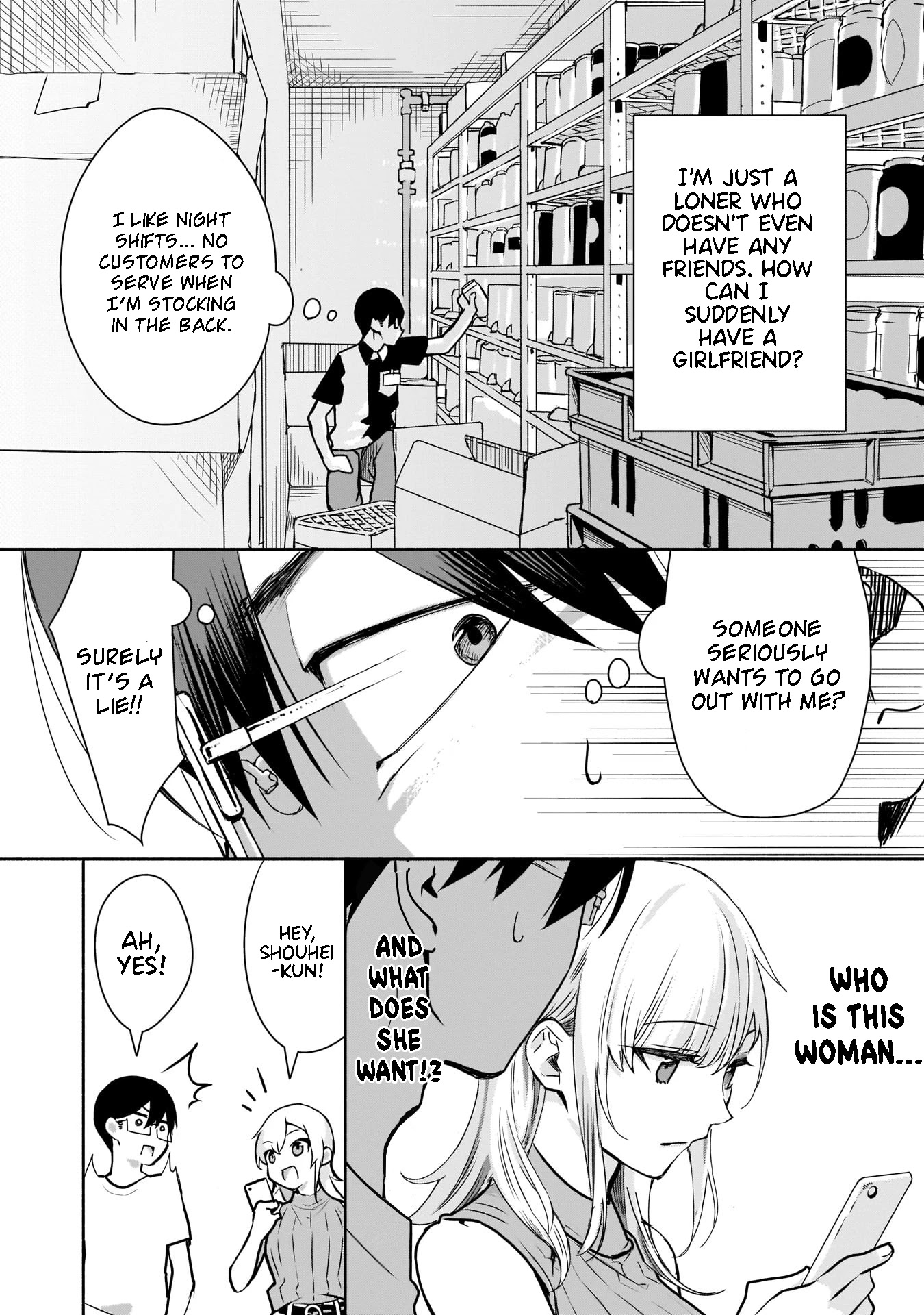 Bocchi no Boku ni Kyousei Kanojo ga Yattekita Chapter 1.1 page 20 - Chapter 1.1: I don't know her aim. <Part 1>