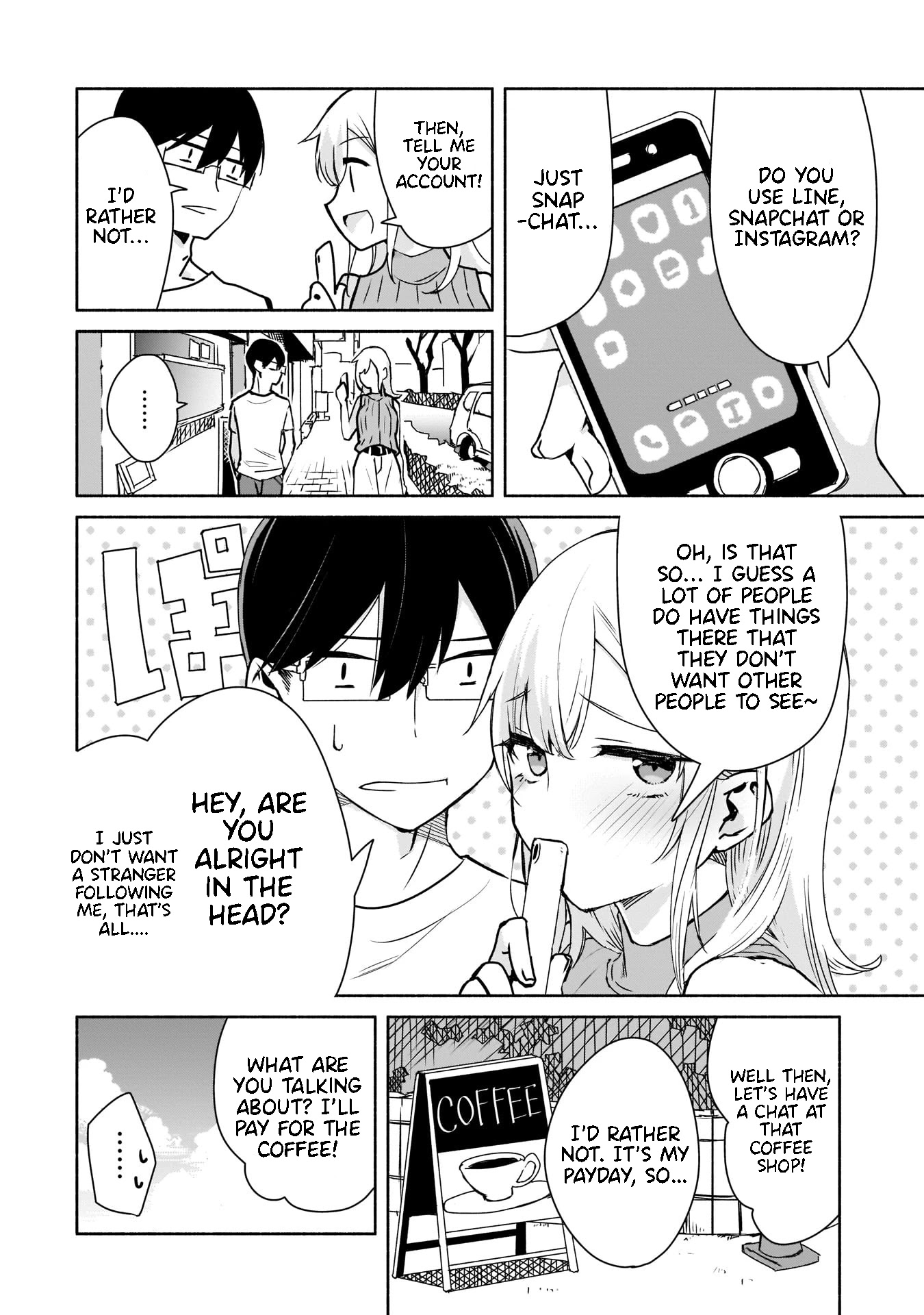 Bocchi no Boku ni Kyousei Kanojo ga Yattekita Chapter 1.1 page 21 - Chapter 1.1: I don't know her aim. <Part 1>