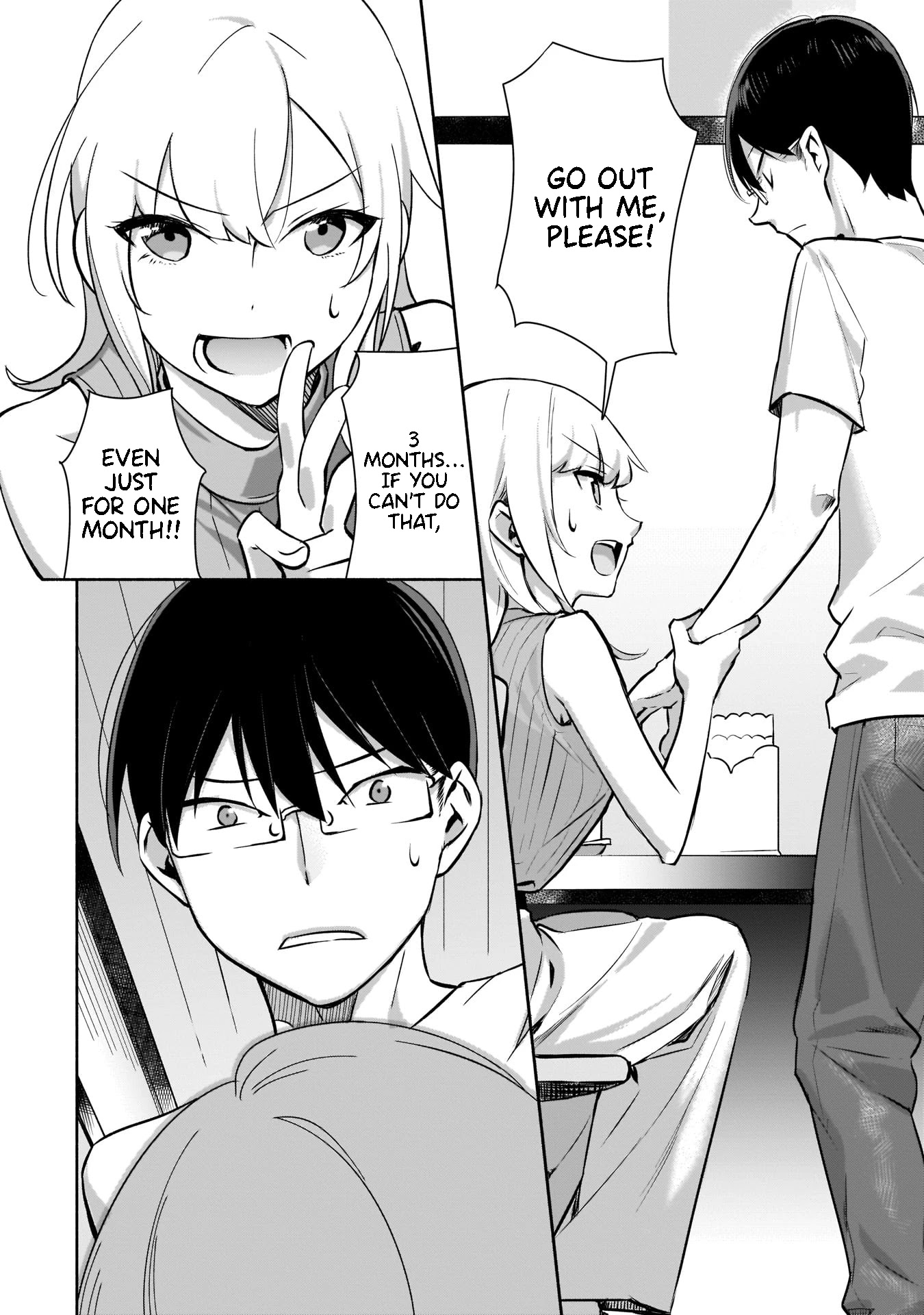 Bocchi no Boku ni Kyousei Kanojo ga Yattekita Chapter 1.1 page 25 - Chapter 1.1: I don't know her aim. <Part 1>