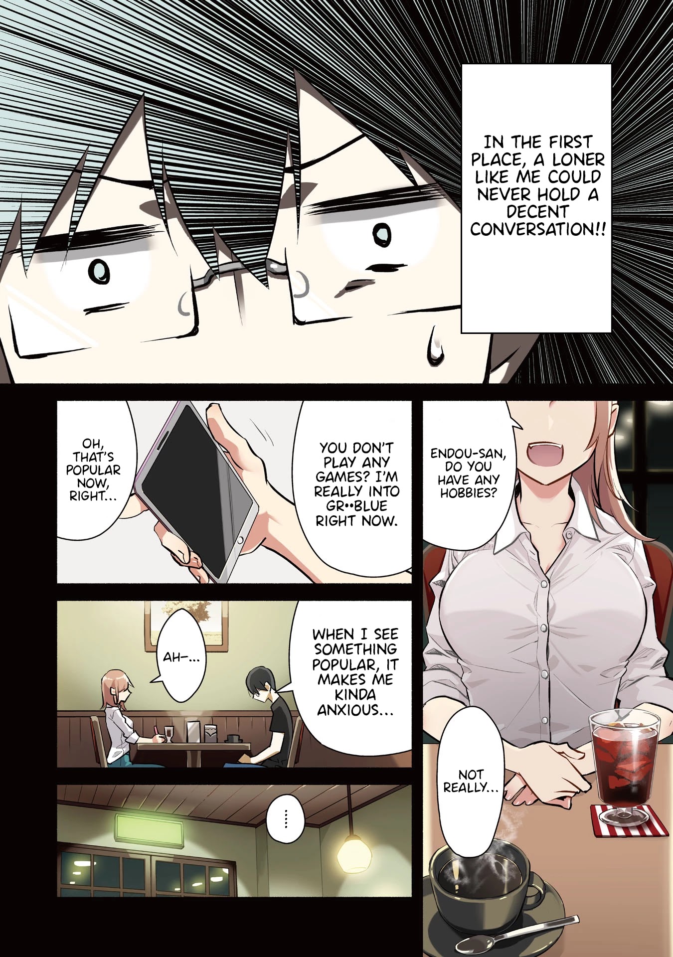 Bocchi no Boku ni Kyousei Kanojo ga Yattekita Chapter 1.1 page 5 - Chapter 1.1: I don't know her aim. <Part 1>