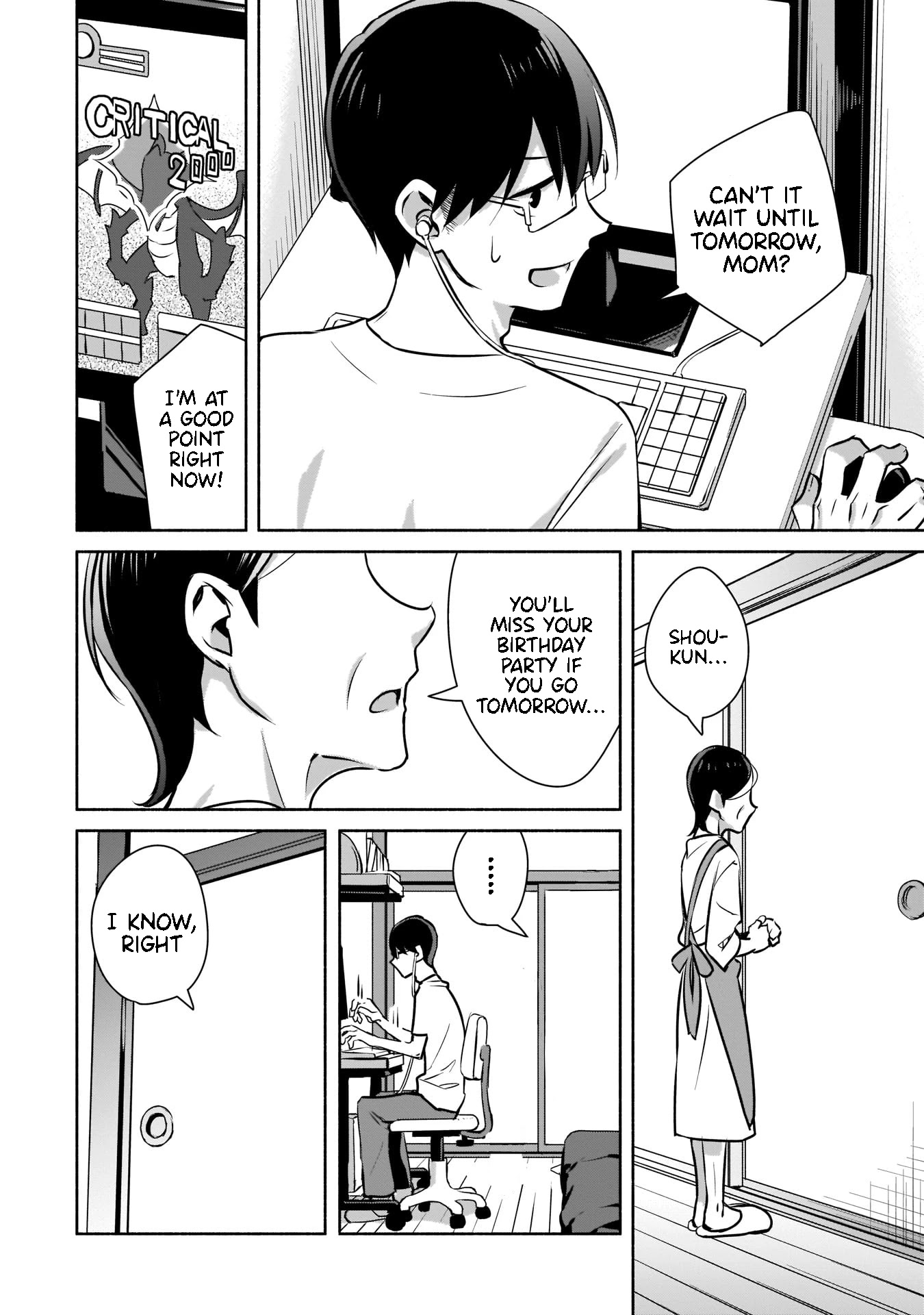 Bocchi no Boku ni Kyousei Kanojo ga Yattekita Chapter 1.1 page 9 - Chapter 1.1: I don't know her aim. <Part 1>