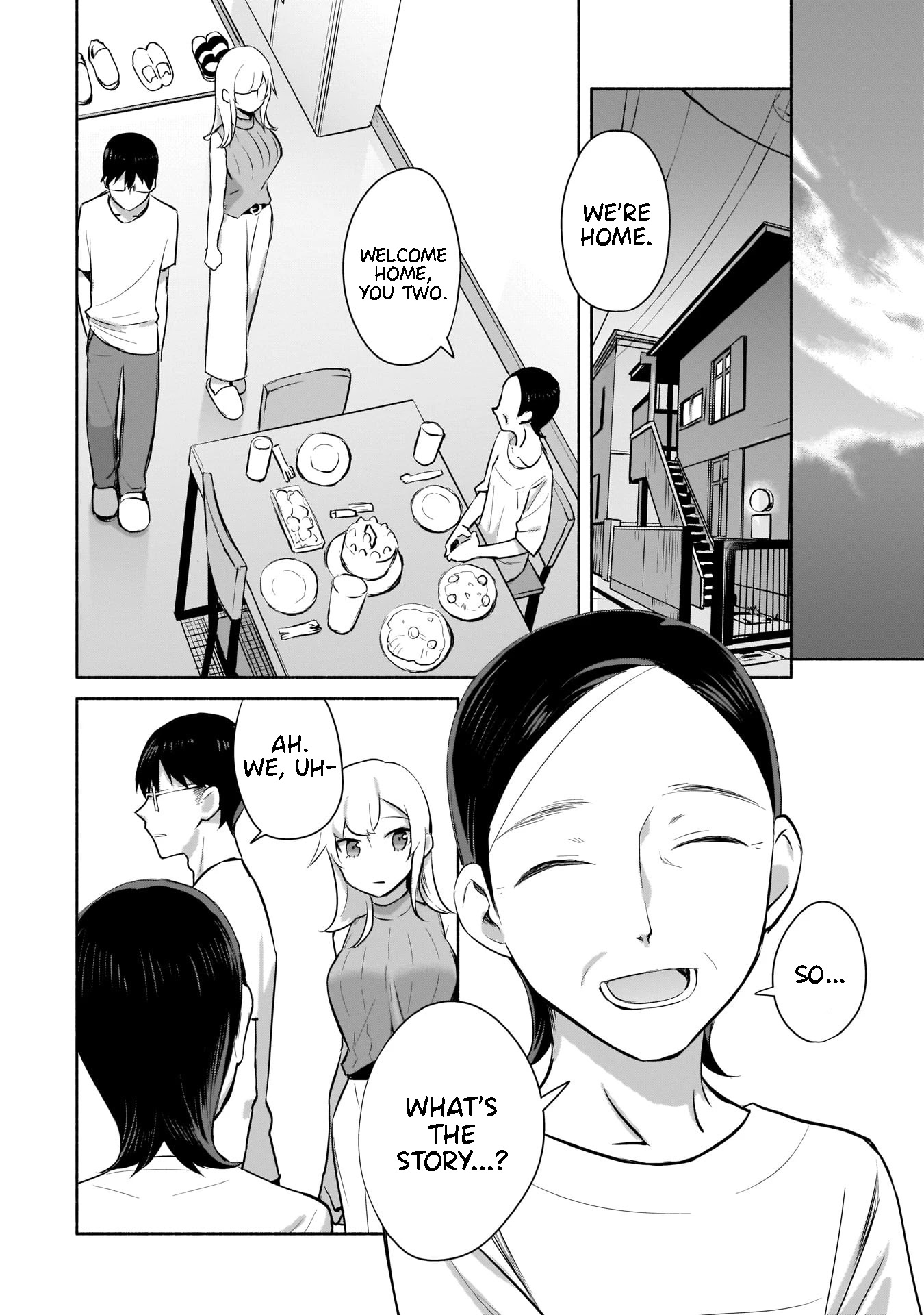 Bocchi no Boku ni Kyousei Kanojo ga Yattekita Chapter 1.2 page 18 - Chapter 1.2: I don't know her aim. <Part 2>