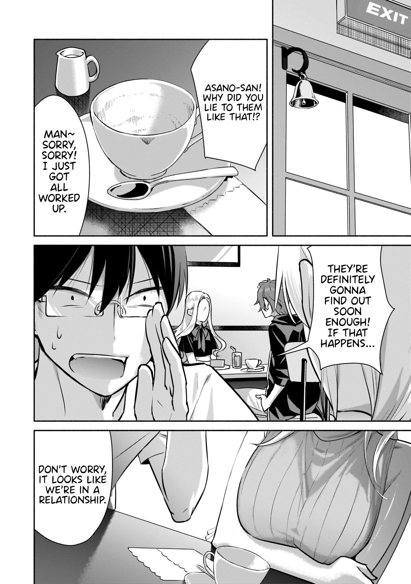Bocchi no Boku ni Kyousei Kanojo ga Yattekita Chapter 1.2 page 2 - Chapter 1.2: I don't know her aim. <Part 2>