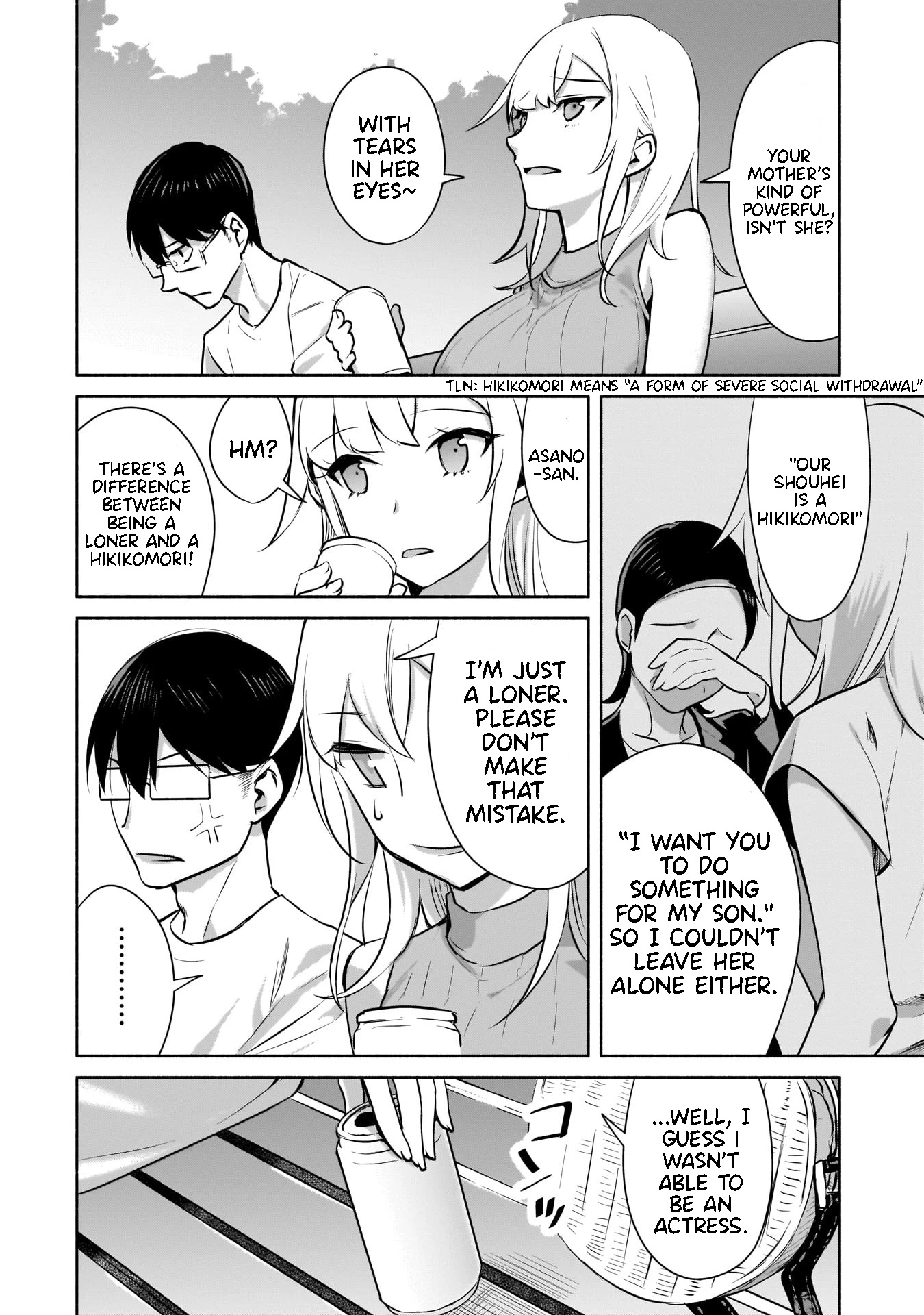 Bocchi no Boku ni Kyousei Kanojo ga Yattekita Chapter 1.2 page 22 - Chapter 1.2: I don't know her aim. <Part 2>