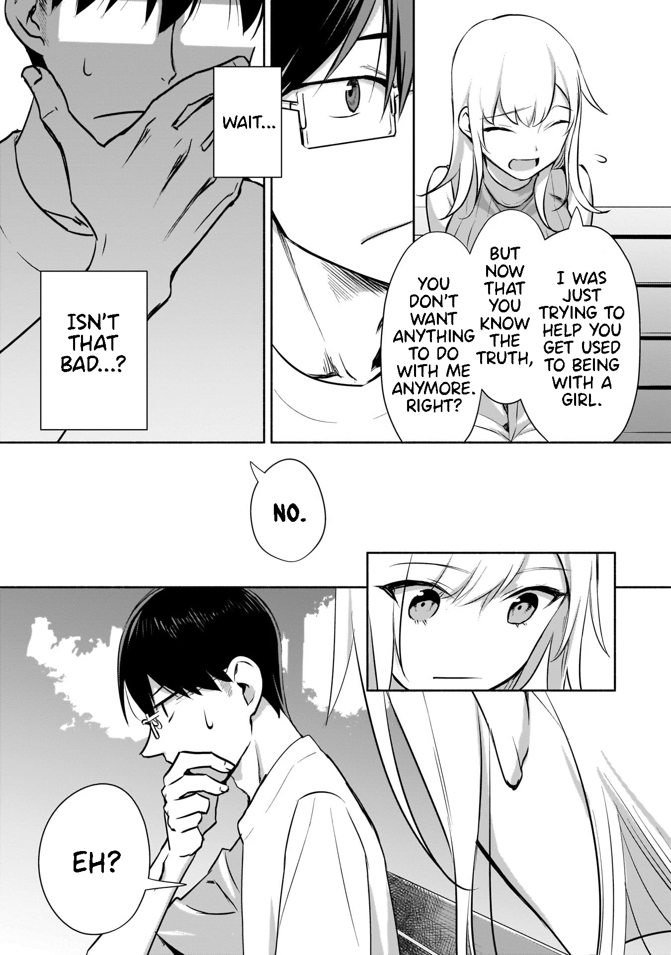Bocchi no Boku ni Kyousei Kanojo ga Yattekita Chapter 1.2 page 23 - Chapter 1.2: I don't know her aim. <Part 2>