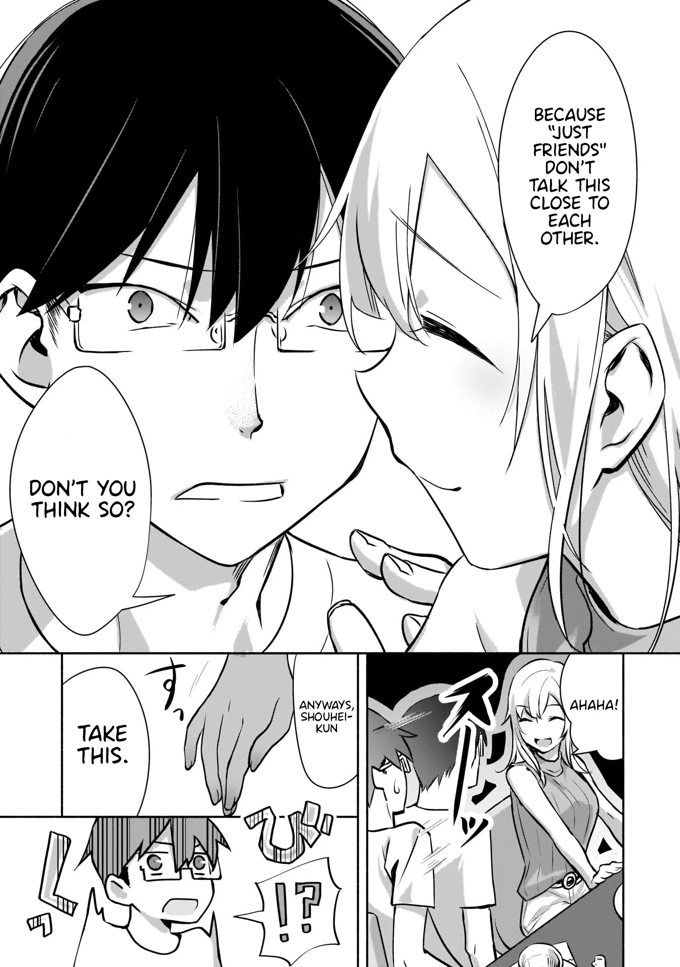 Bocchi no Boku ni Kyousei Kanojo ga Yattekita Chapter 1.2 page 3 - Chapter 1.2: I don't know her aim. <Part 2>
