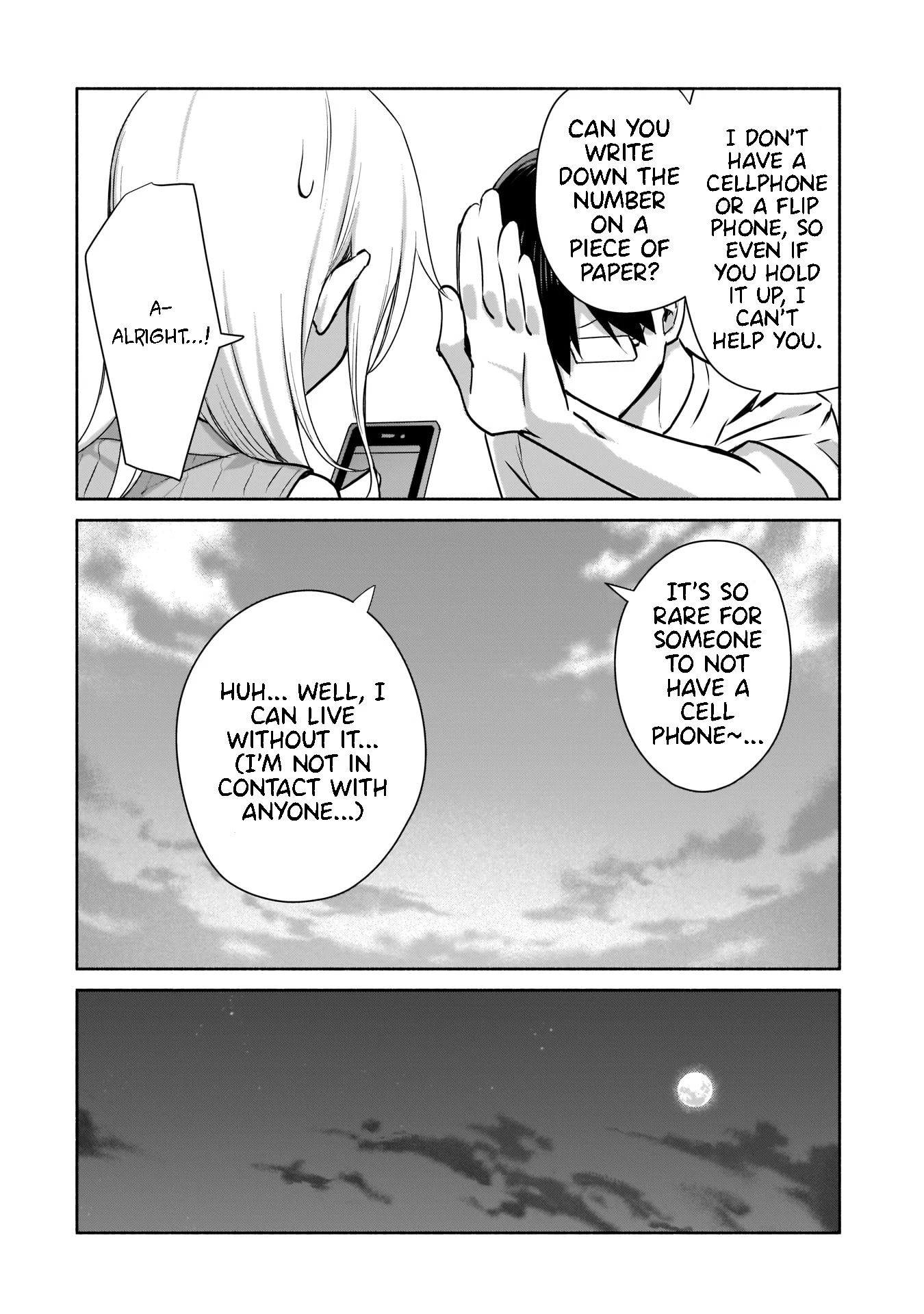 Bocchi no Boku ni Kyousei Kanojo ga Yattekita Chapter 1.2 page 30 - Chapter 1.2: I don't know her aim. <Part 2>