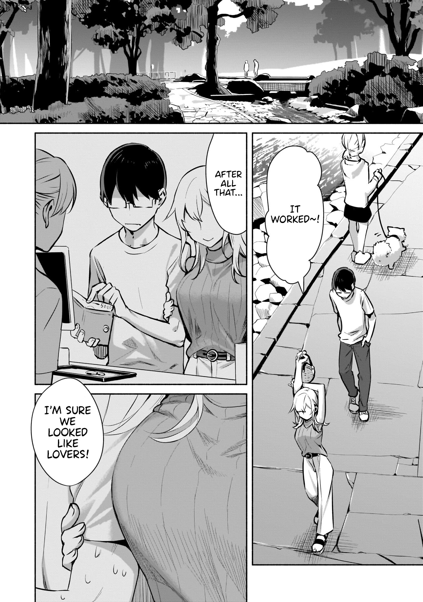 Bocchi no Boku ni Kyousei Kanojo ga Yattekita Chapter 1.2 page 6 - Chapter 1.2: I don't know her aim. <Part 2>
