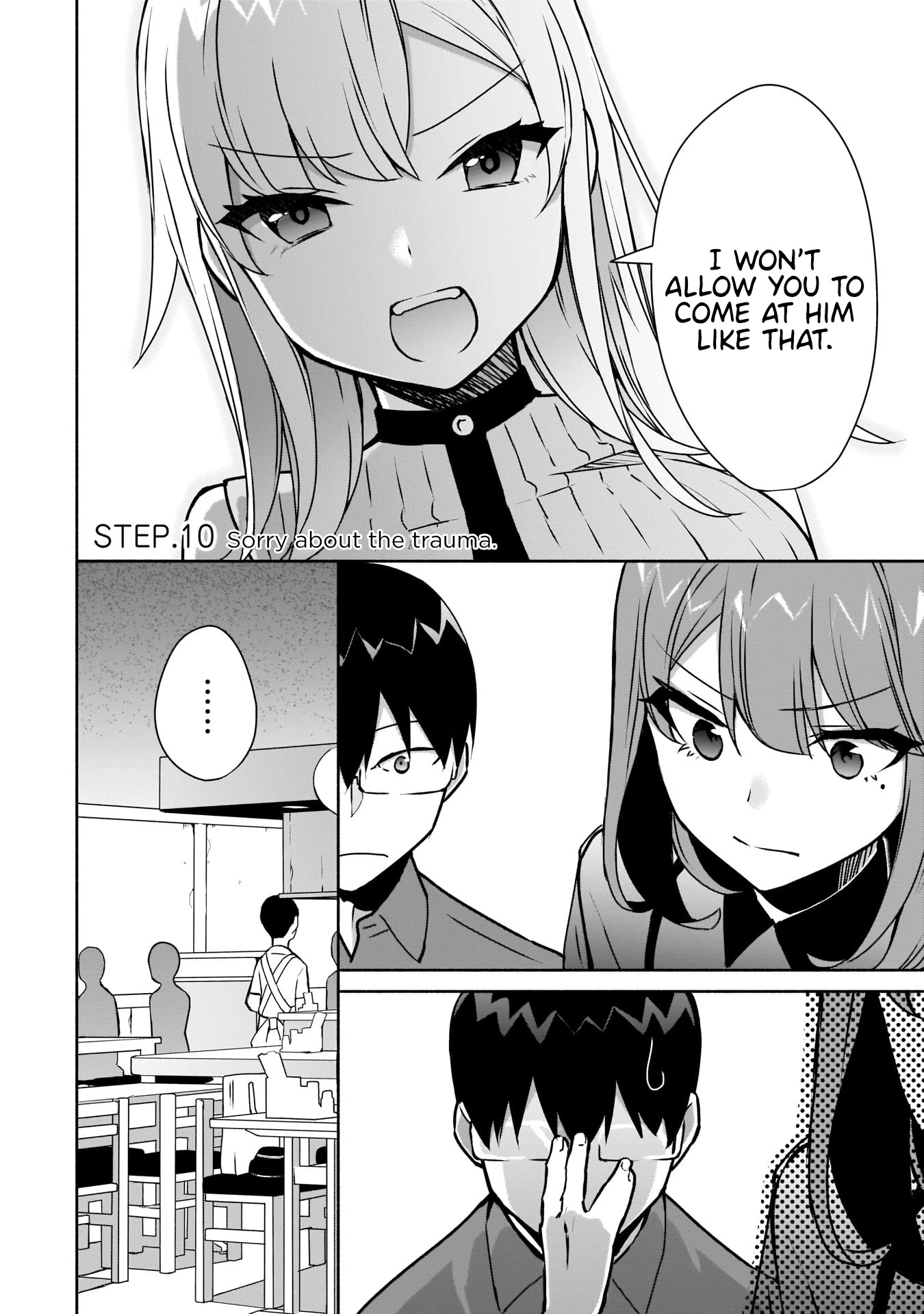Bocchi no Boku ni Kyousei Kanojo ga Yattekita Chapter 10 page 3 - Chapter 10: Sorry for the trauma.