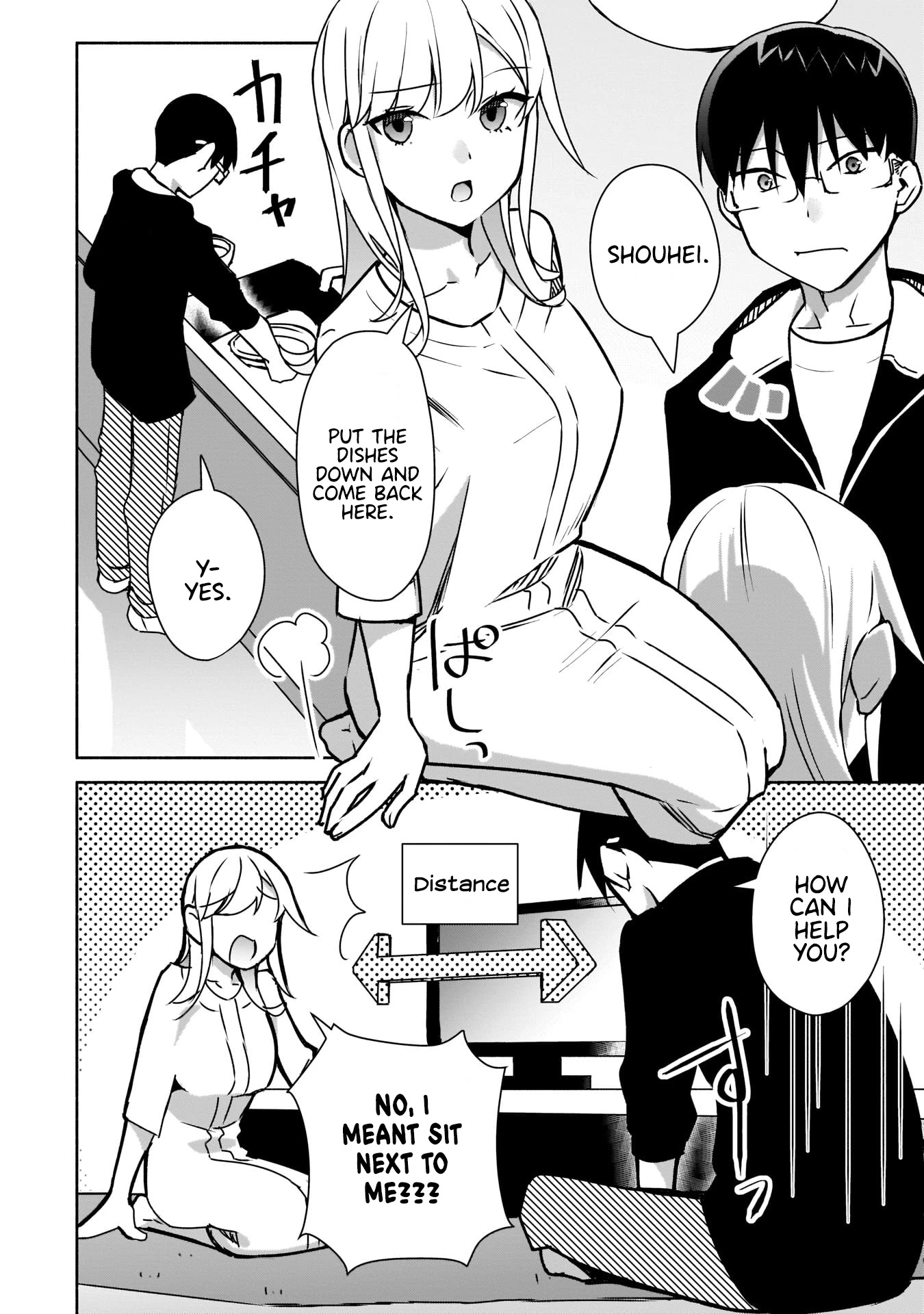 Bocchi no Boku ni Kyousei Kanojo ga Yattekita Chapter 12 page 13 - Chapter 12: Just the two of us in her room.