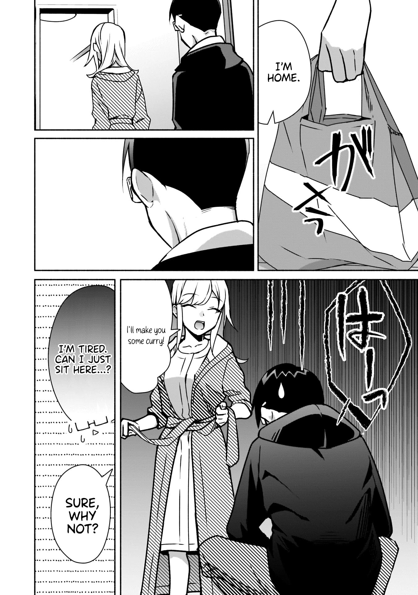 Bocchi no Boku ni Kyousei Kanojo ga Yattekita Chapter 12 page 3 - Chapter 12: Just the two of us in her room.