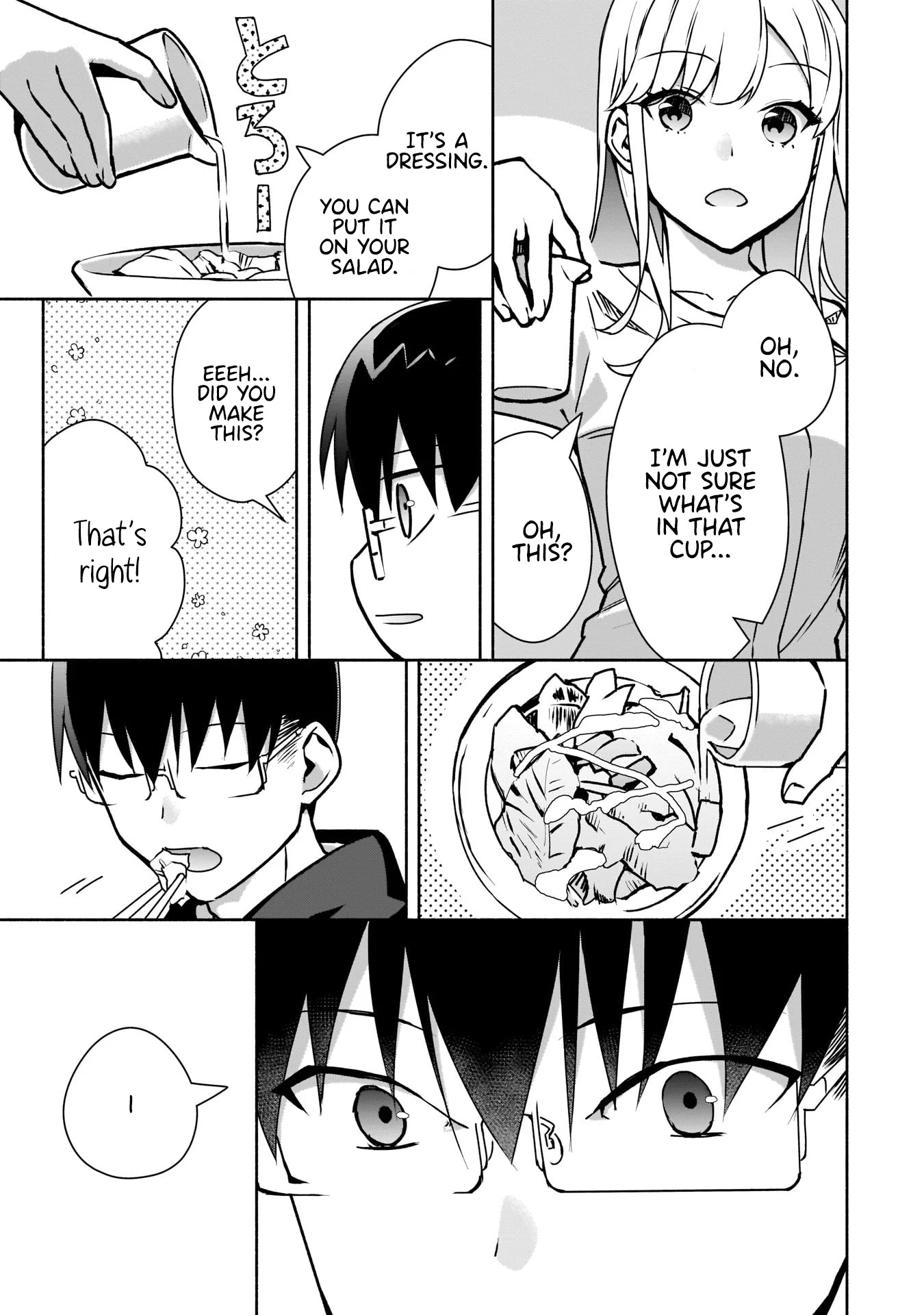 Bocchi no Boku ni Kyousei Kanojo ga Yattekita Chapter 12 page 6 - Chapter 12: Just the two of us in her room.
