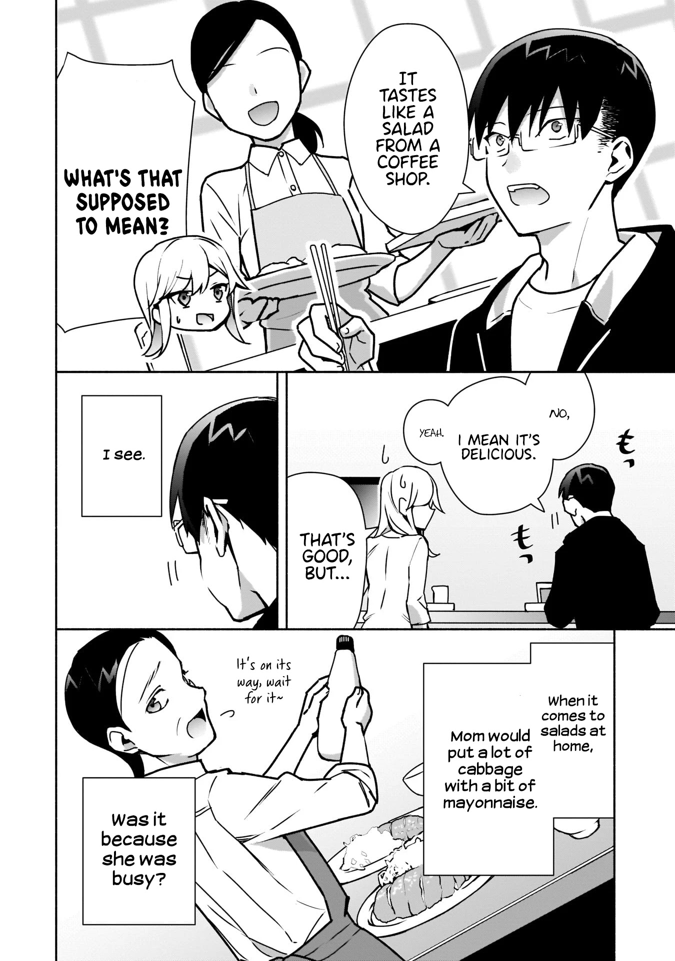 Bocchi no Boku ni Kyousei Kanojo ga Yattekita Chapter 12 page 7 - Chapter 12: Just the two of us in her room.