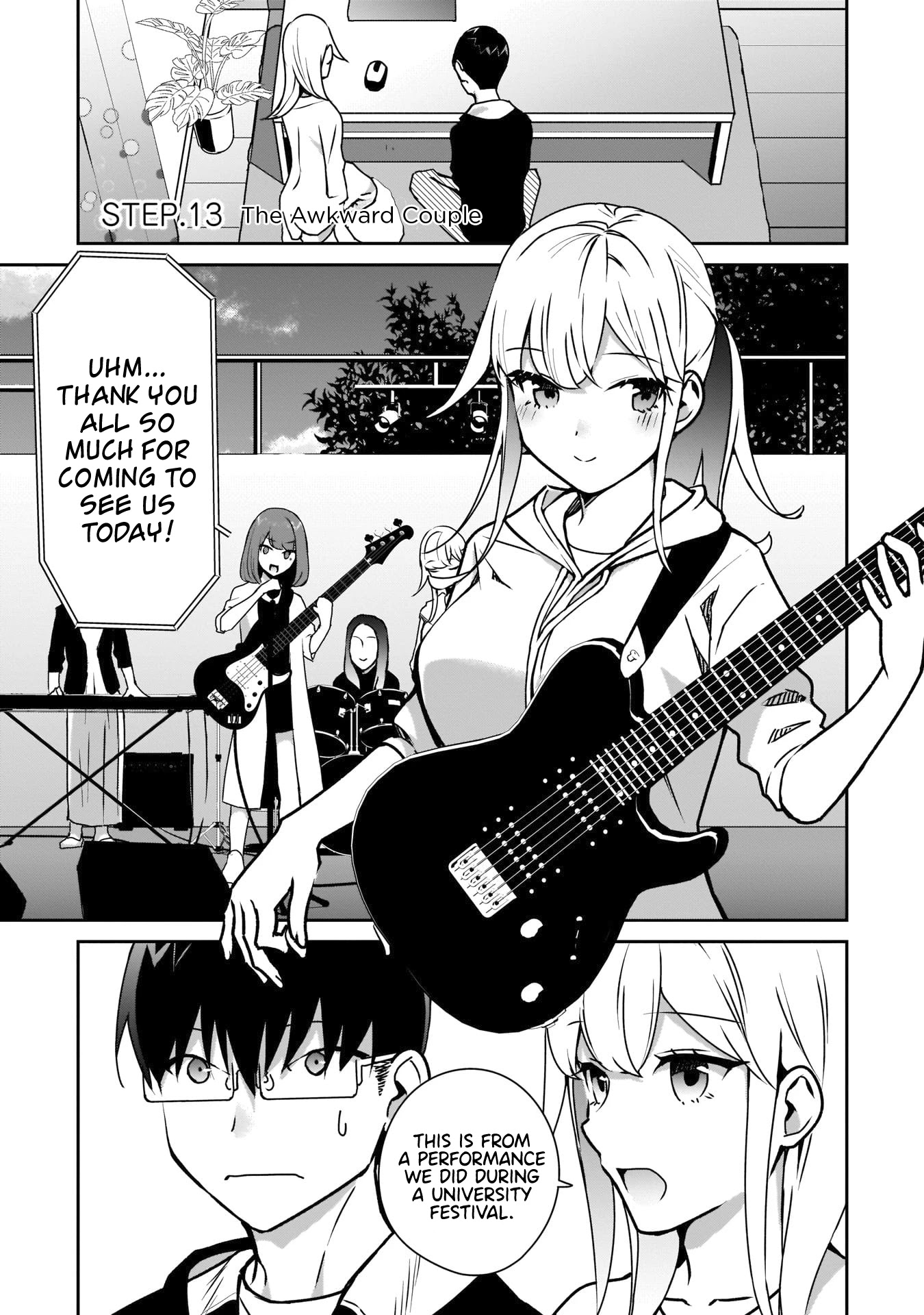 Bocchi no Boku ni Kyousei Kanojo ga Yattekita Chapter 13 page 2 - Chapter 13: The Awkward Couple