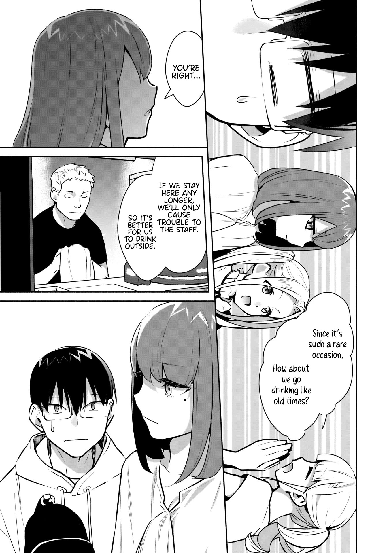 Bocchi no Boku ni Kyousei Kanojo ga Yattekita Chapter 15 page 12 - Chapter 15: I said it!
