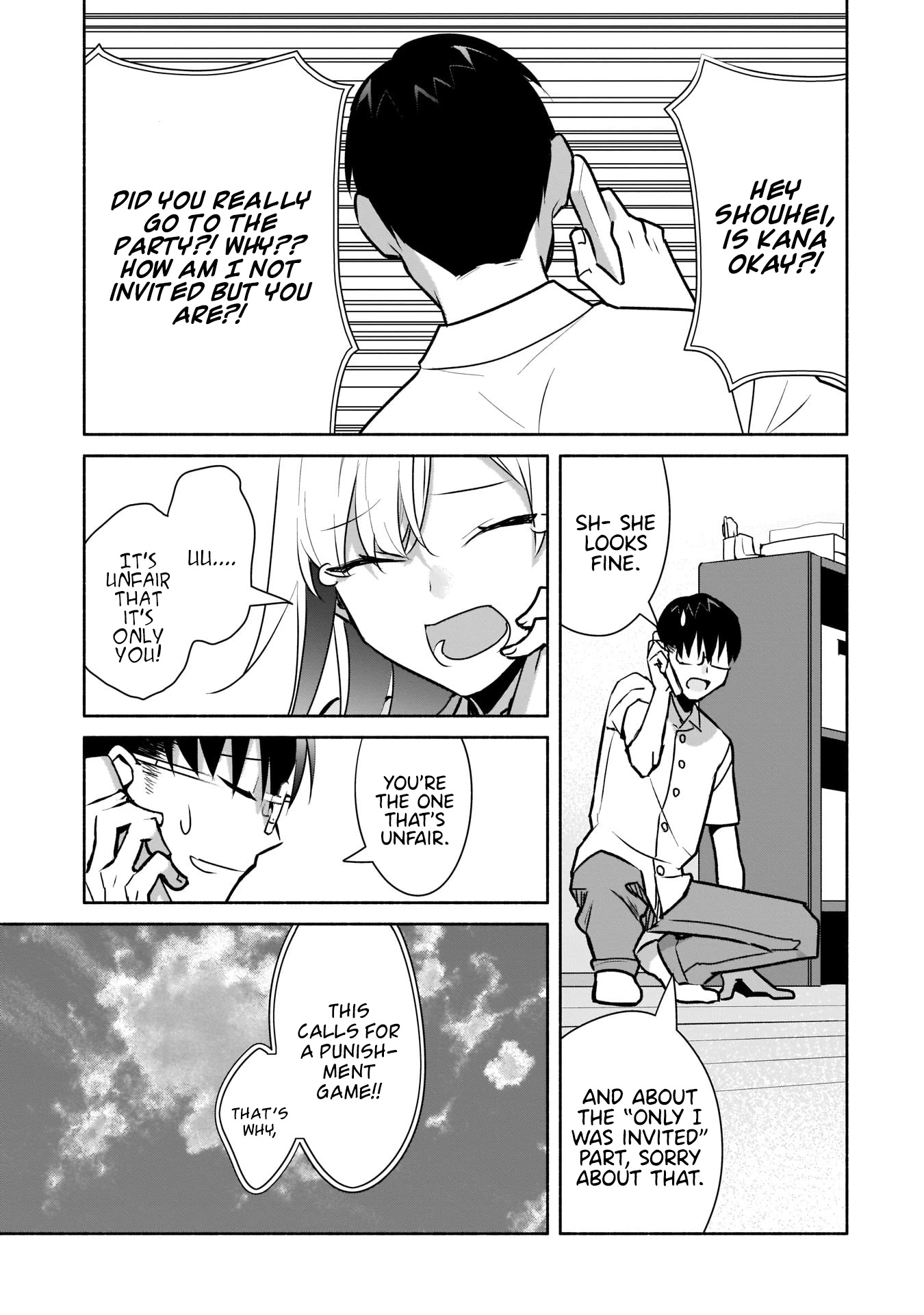 Bocchi no Boku ni Kyousei Kanojo ga Yattekita Chapter 16 page 38 - Chapter 16: It feels like I'm playing hooky even if I'm not.