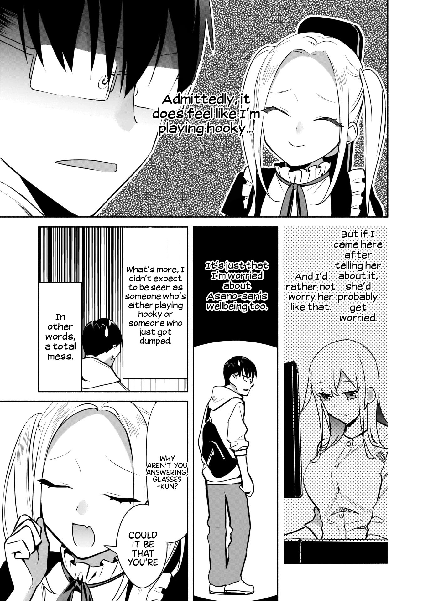 Bocchi no Boku ni Kyousei Kanojo ga Yattekita Chapter 16 page 8 - Chapter 16: It feels like I'm playing hooky even if I'm not.