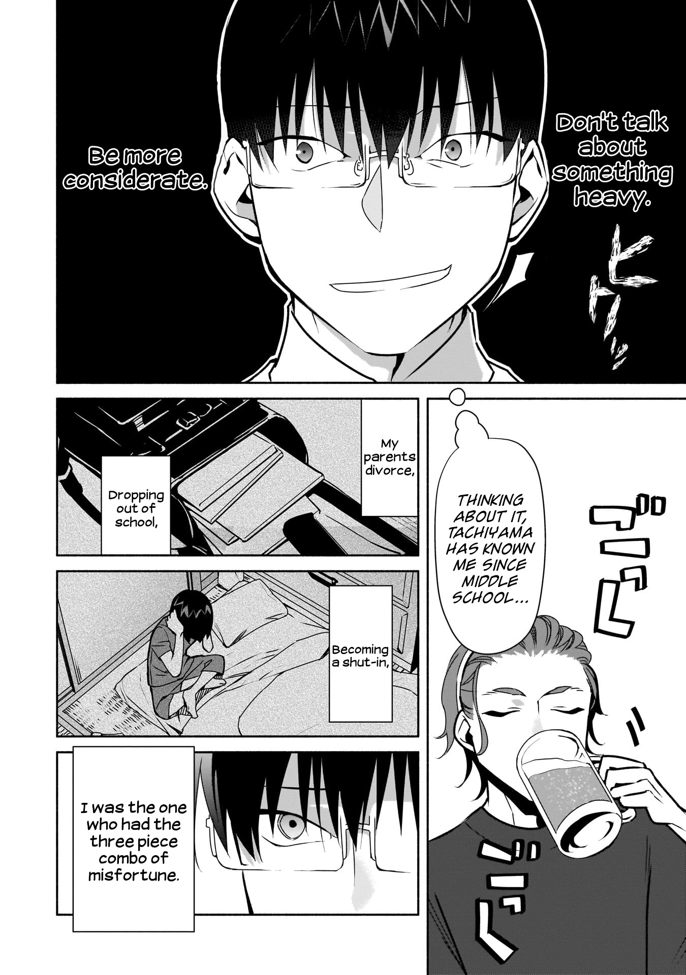 Bocchi no Boku ni Kyousei Kanojo ga Yattekita Chapter 18 page 21 - Chapter 18: Lap pillows are difficult.