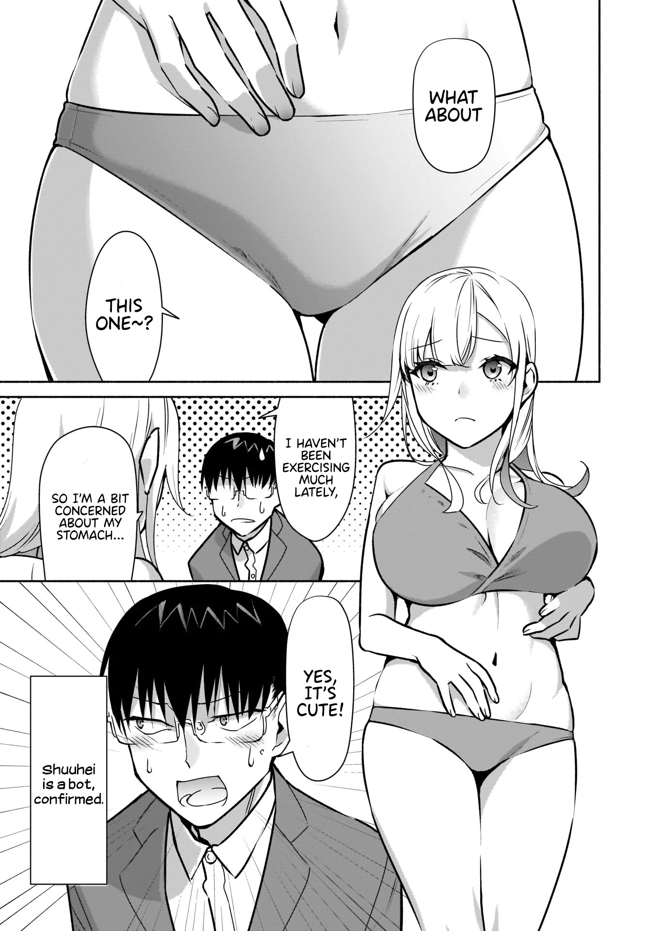 Bocchi no Boku ni Kyousei Kanojo ga Yattekita Chapter 19 page 10 - Chapter 19: The agony of choosing a swimsuit.