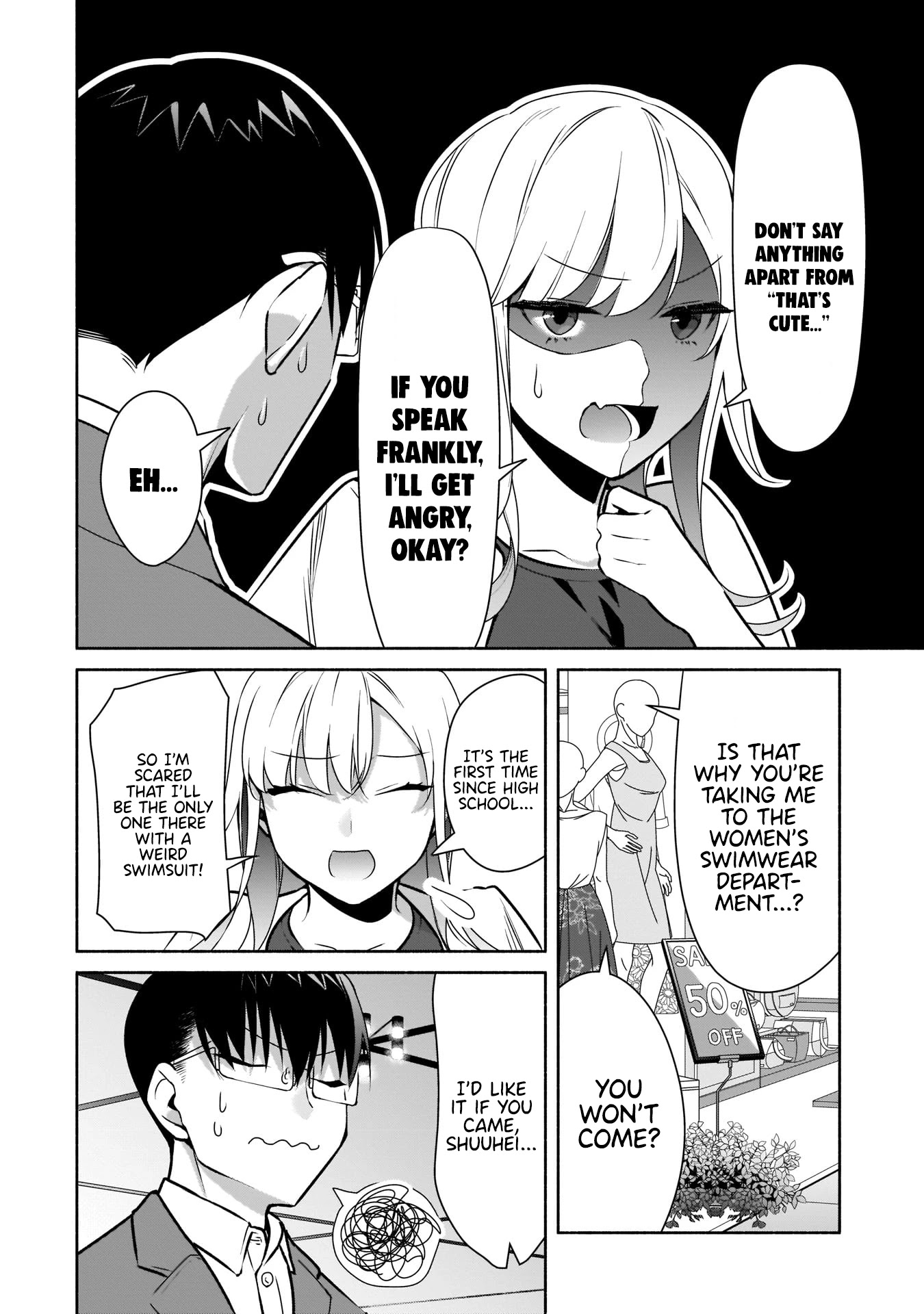 Bocchi no Boku ni Kyousei Kanojo ga Yattekita Chapter 19 page 3 - Chapter 19: The agony of choosing a swimsuit.