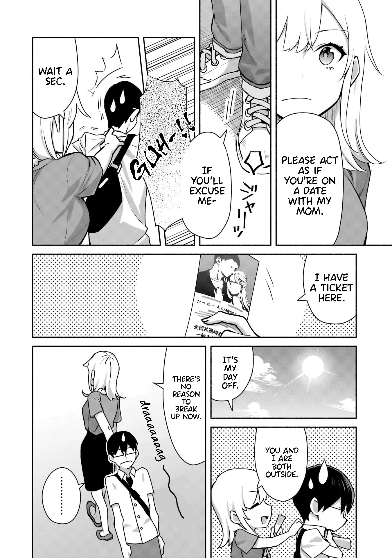 Bocchi no Boku ni Kyousei Kanojo ga Yattekita Chapter 2 page 13 - Chapter 2: Just pretending is fine.