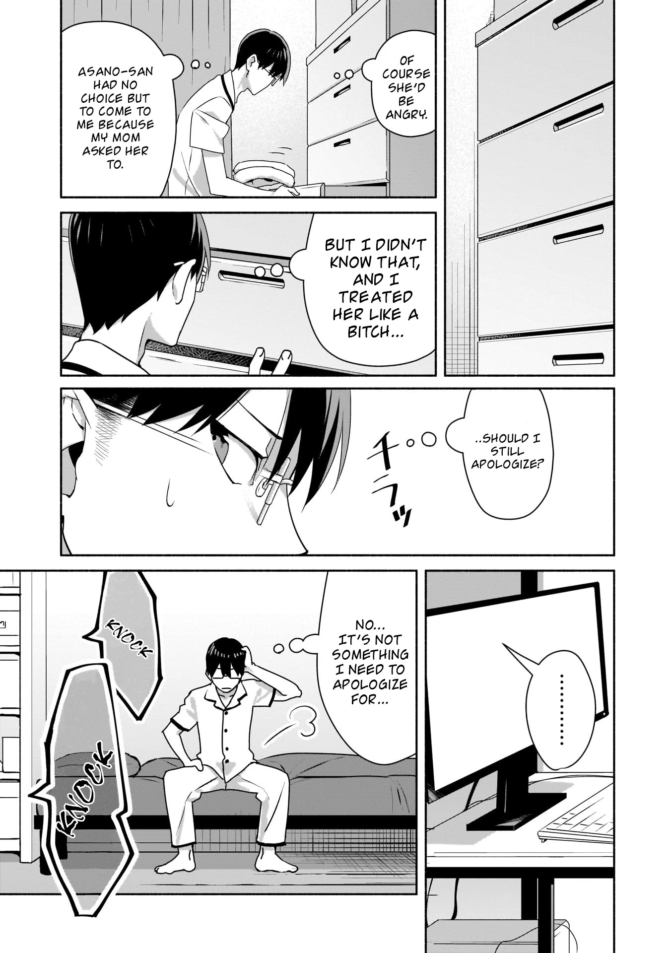 Bocchi no Boku ni Kyousei Kanojo ga Yattekita Chapter 2 page 4 - Chapter 2: Just pretending is fine.