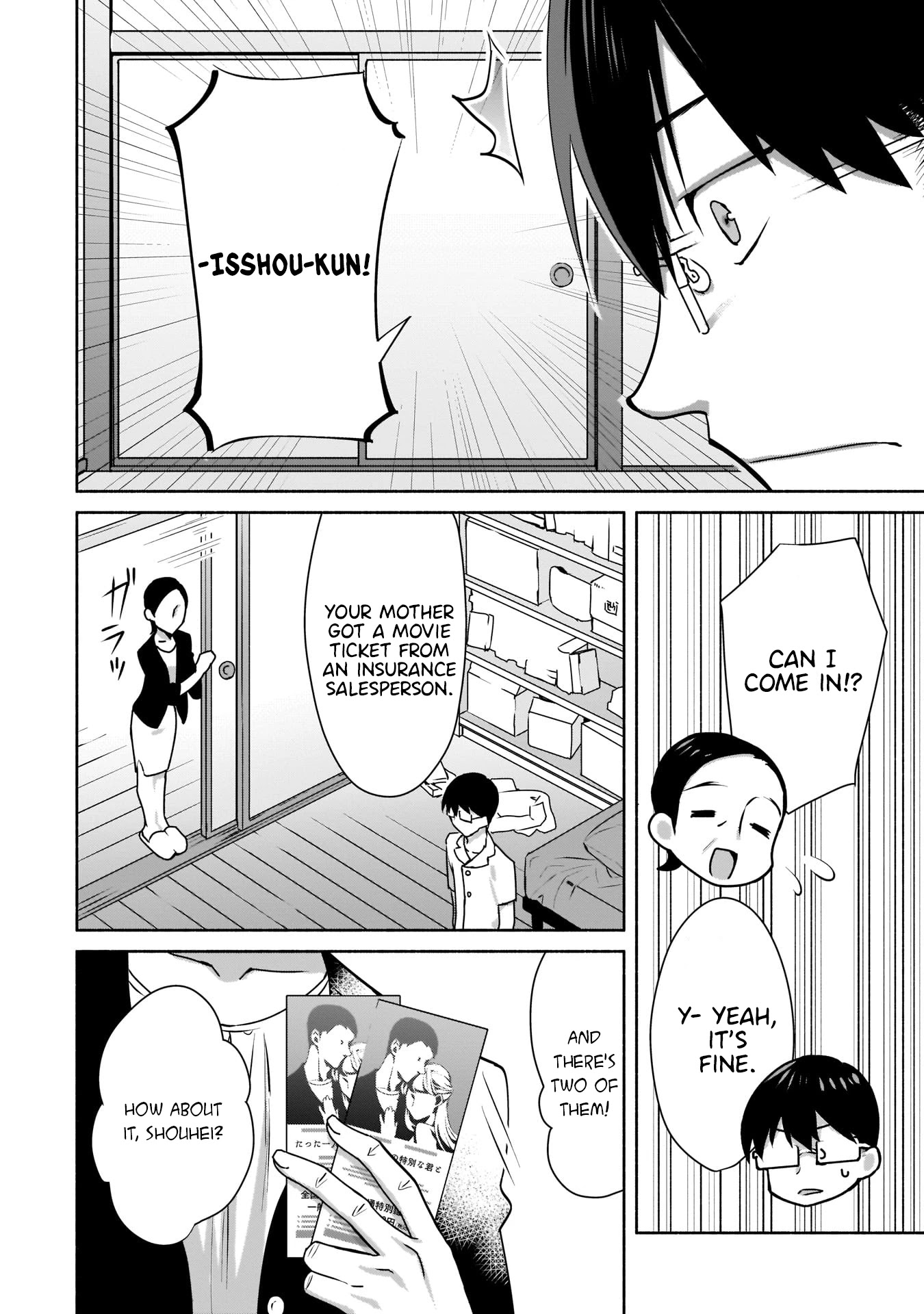 Bocchi no Boku ni Kyousei Kanojo ga Yattekita Chapter 2 page 5 - Chapter 2: Just pretending is fine.