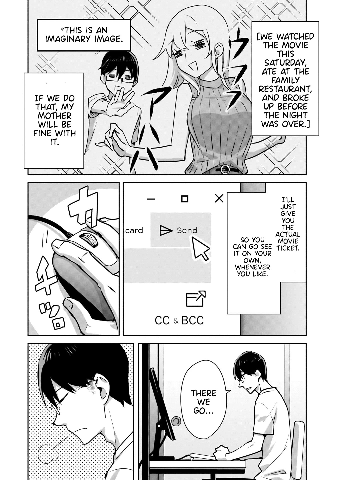 Bocchi no Boku ni Kyousei Kanojo ga Yattekita Chapter 2 page 9 - Chapter 2: Just pretending is fine.