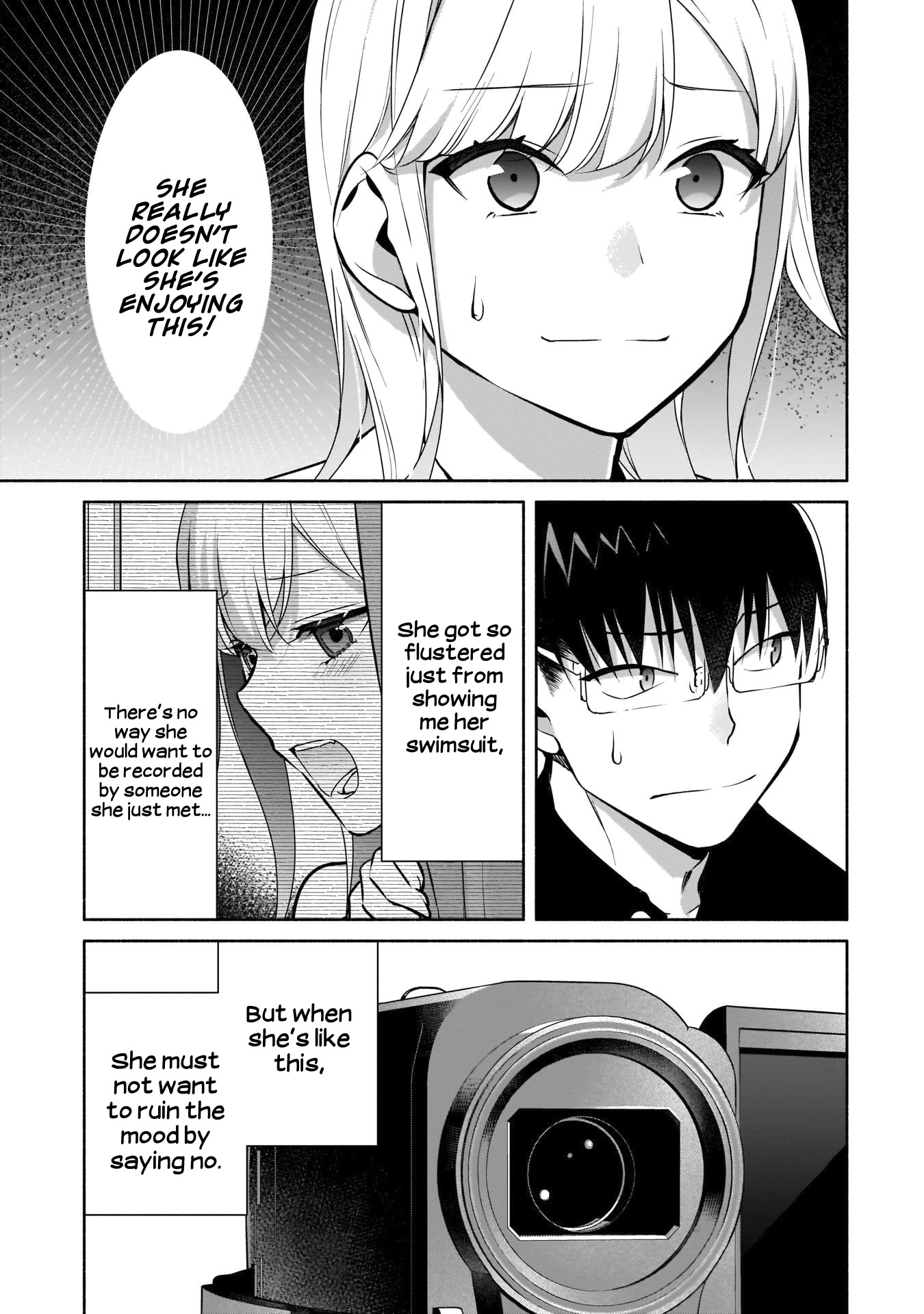 Bocchi no Boku ni Kyousei Kanojo ga Yattekita Chapter 20 page 8 - Chapter 20: Sudden changes are troublesome.
