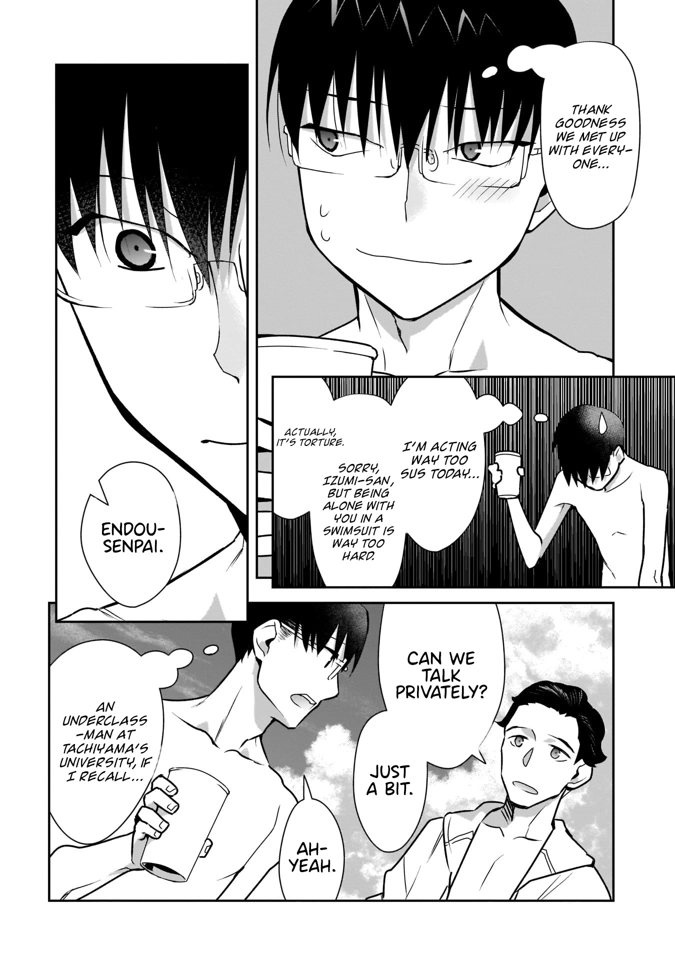 Bocchi no Boku ni Kyousei Kanojo ga Yattekita Chapter 21 page 21 - Chapter 21: The sea is risky for these two!