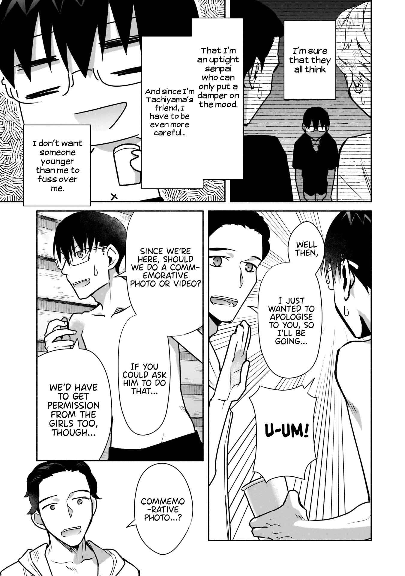 Bocchi no Boku ni Kyousei Kanojo ga Yattekita Chapter 21 page 24 - Chapter 21: The sea is risky for these two!
