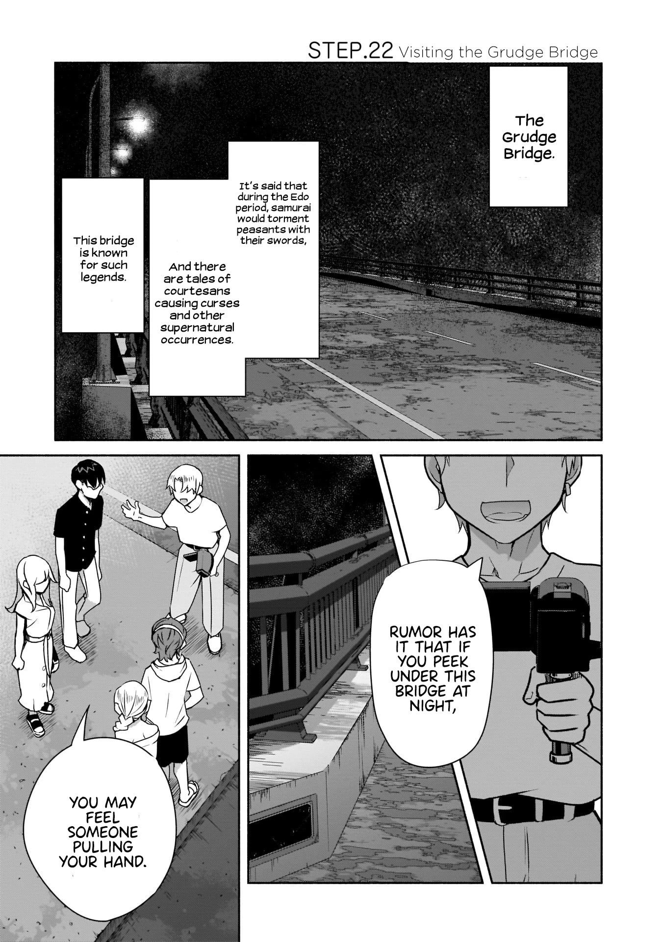 Bocchi no Boku ni Kyousei Kanojo ga Yattekita Chapter 22 page 2 - Chapter 22: Visiting the Grudge Bridge.
