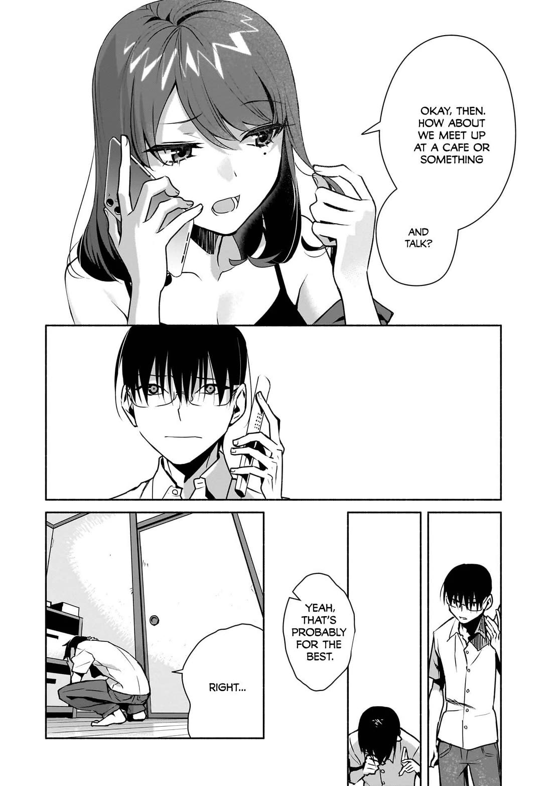 Bocchi no Boku ni Kyousei Kanojo ga Yattekita Chapter 26 page 17 - Chapter 26: Your Personal Information Isn't Protected
