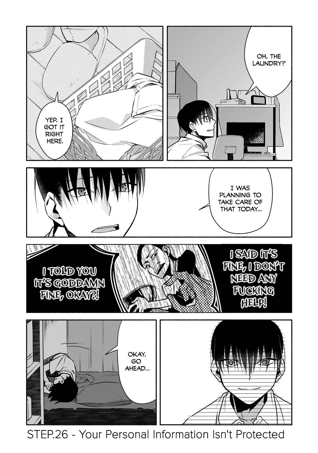 Bocchi no Boku ni Kyousei Kanojo ga Yattekita Chapter 26 page 3 - Chapter 26: Your Personal Information Isn't Protected