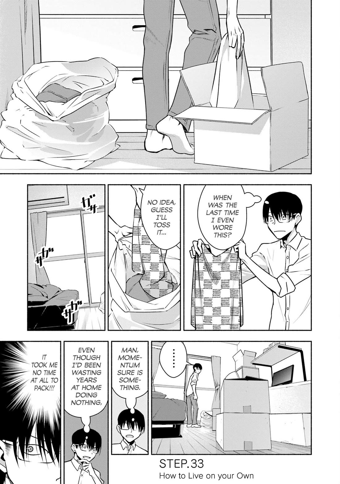 Bocchi no Boku ni Kyousei Kanojo ga Yattekita Chapter 33 page 2 - Chapter 33: How to Live on your Own